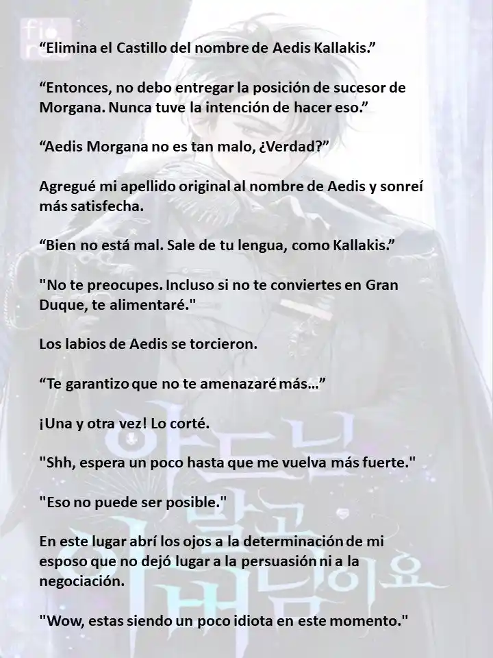 En Lugar Del Hijo, Tomaré Al Padre (Novela) capítulo 77 página 7