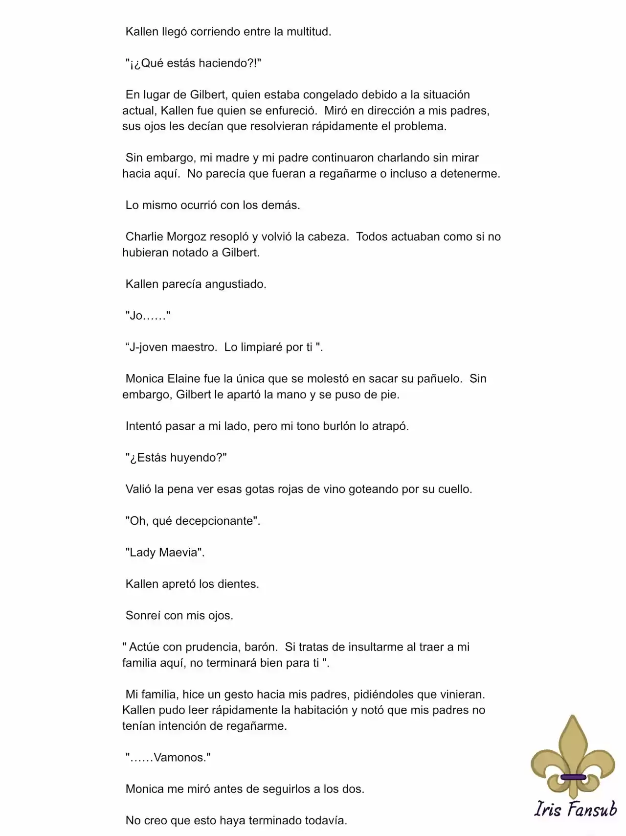 En Lugar Del Hijo, Tomaré Al Padre (Novela) capítulo 8 página 4