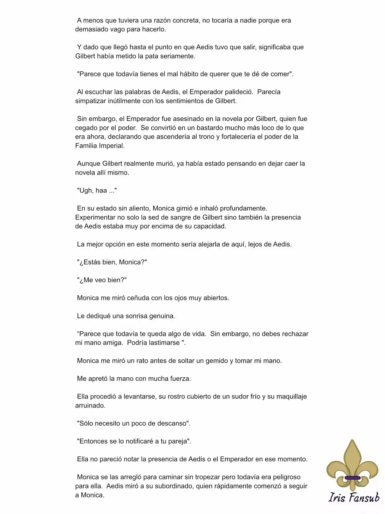 En Lugar Del Hijo, Tomaré Al Padre (Novela) capítulo 9 página 3