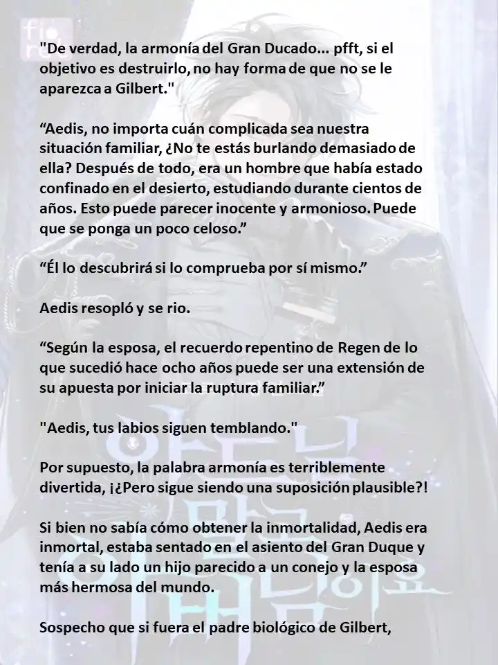 En Lugar Del Hijo, Tomaré Al Padre (Novela) capítulo 95 página 6