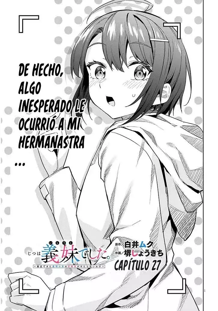 En Realidad Era Mi Hermanastra ~Recientemente, La Sensación De Distancia Entre Mi Nuevo Hermanastro Y Yo Es... - Capítulo 27 - Página 4 - LectorTMOo