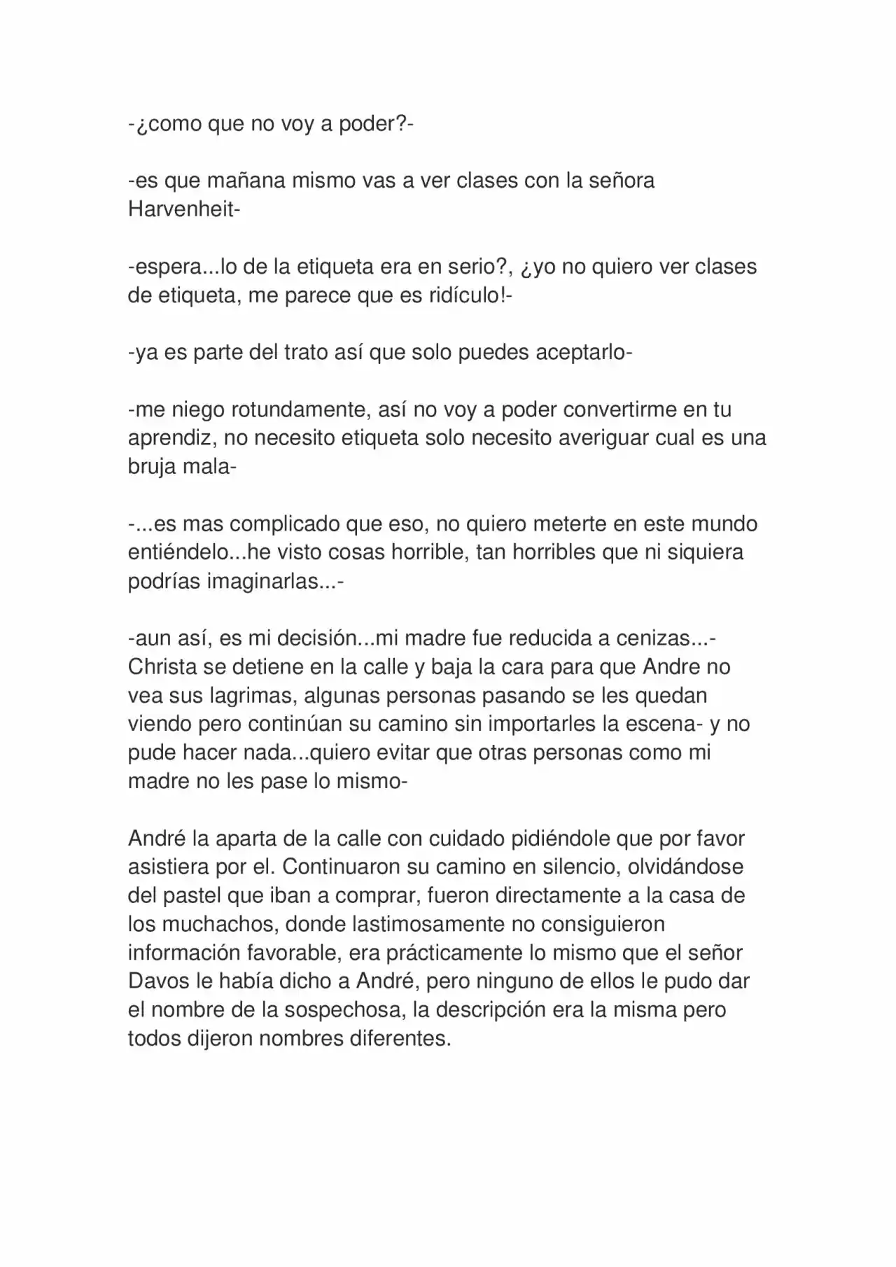En Tiempo De Brujas (Novela) - Capítulo 5 - Página 7 - LectorTMOo