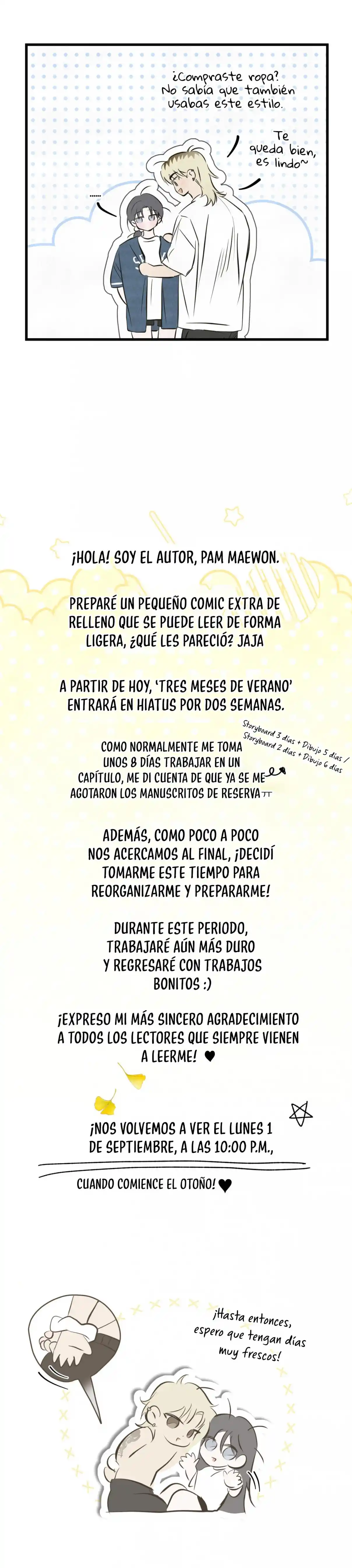 En Tres Meses De Verano - Capítulo 33.5 - Página 4 - LectorTMOo