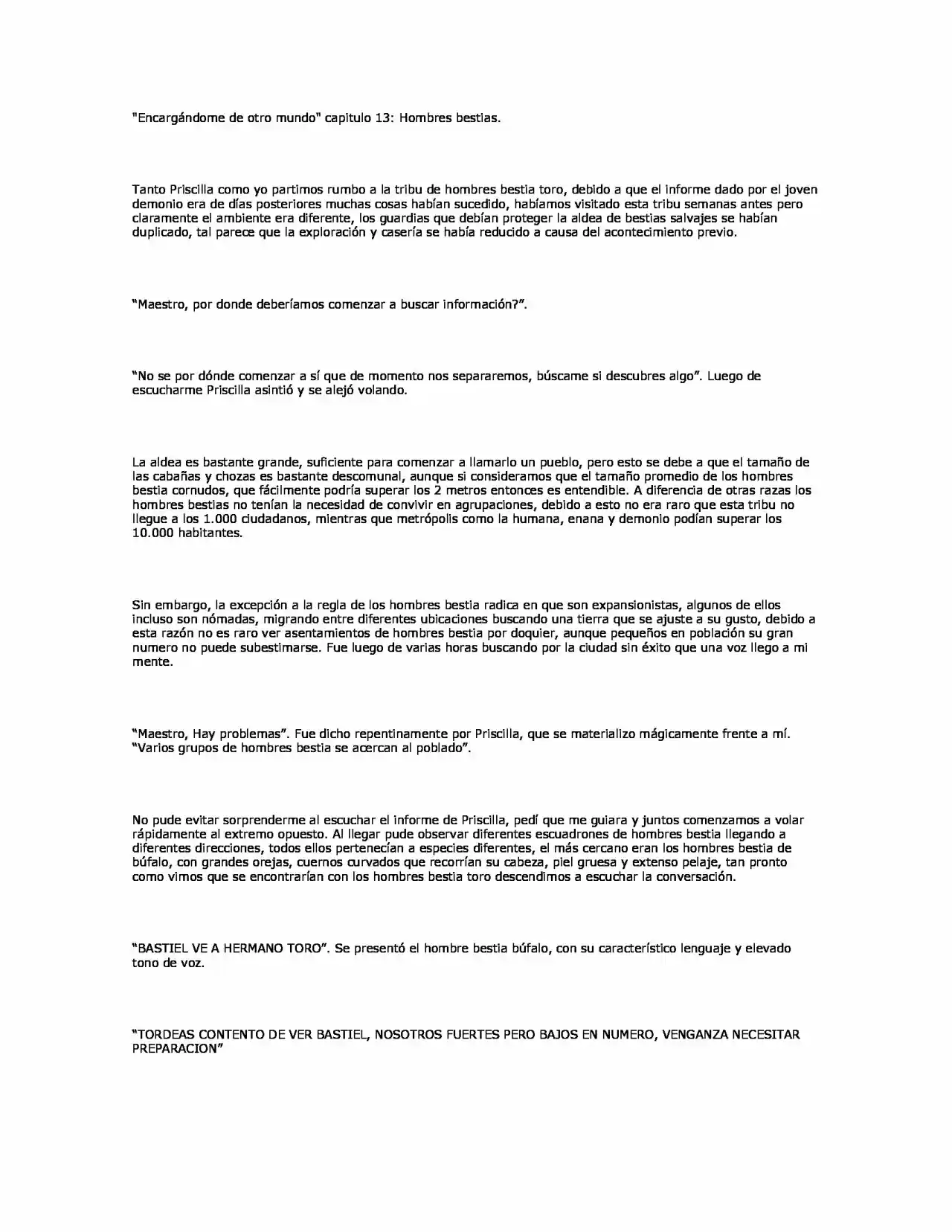 Encargandome De Otro Mundo. (Novela) - Capítulo 13 - Página 1 - LectorTMOo
