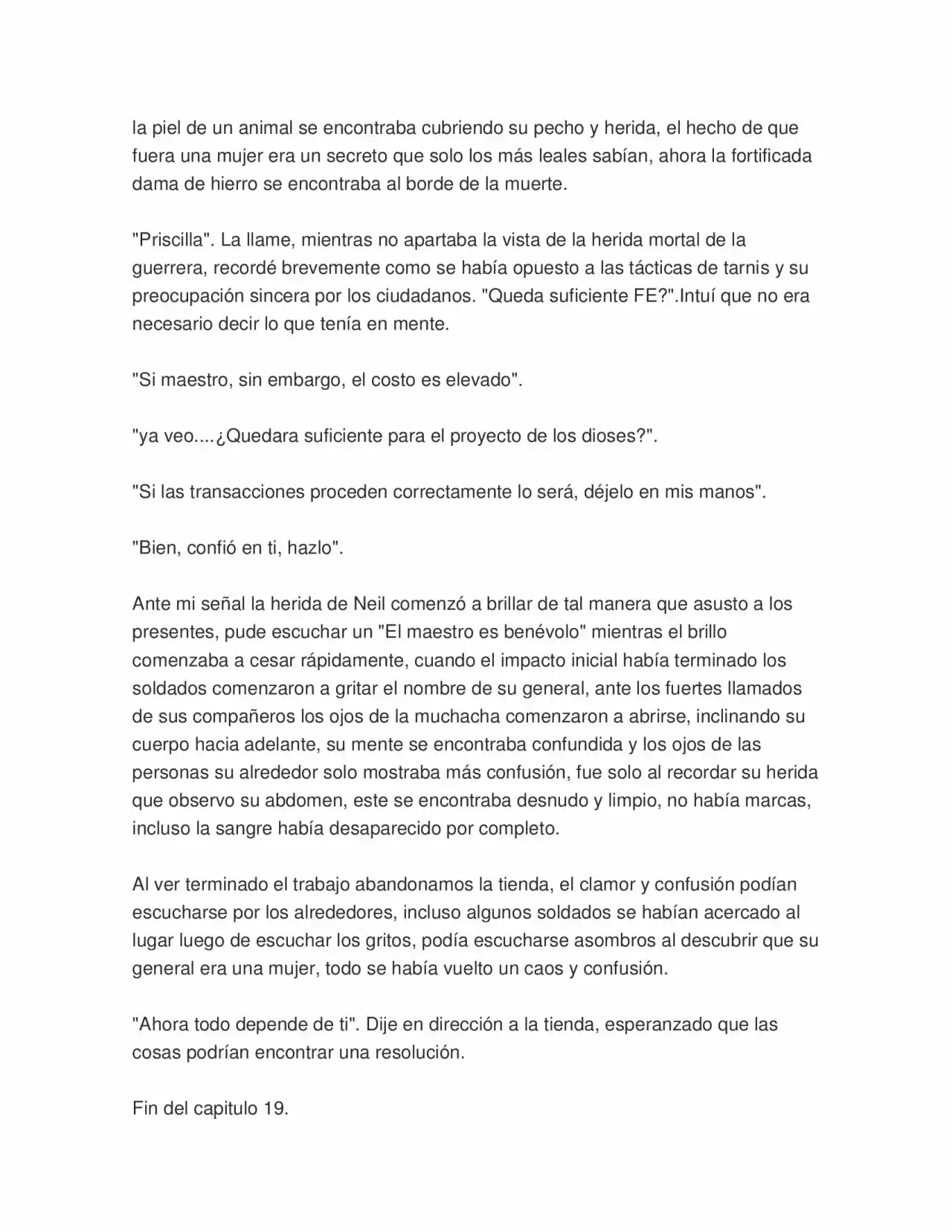 Encargandome De Otro Mundo. (Novela) - Capítulo 19 - Página 5 - LectorTMOo