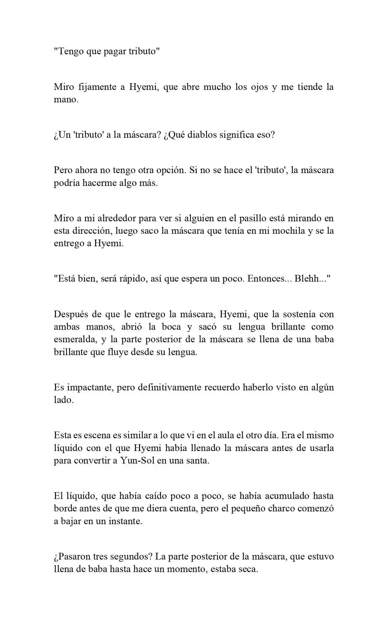 Encontré Una Máscara Que Convierte A Cualquier Mujer En Una Criatura Extraña (Novela) - Capítulo 10 - Página 3 - LectorTMOo