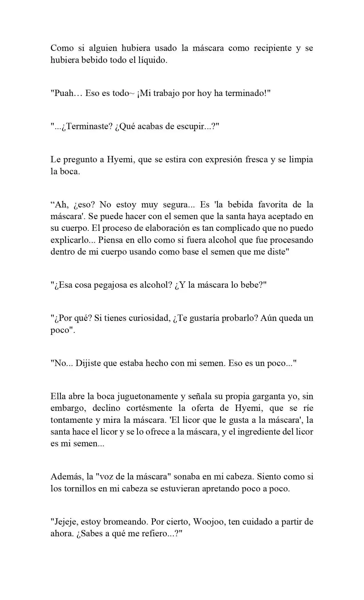 Encontré Una Máscara Que Convierte A Cualquier Mujer En Una Criatura Extraña (Novela) - Capítulo 10 - Página 4 - LectorTMOo