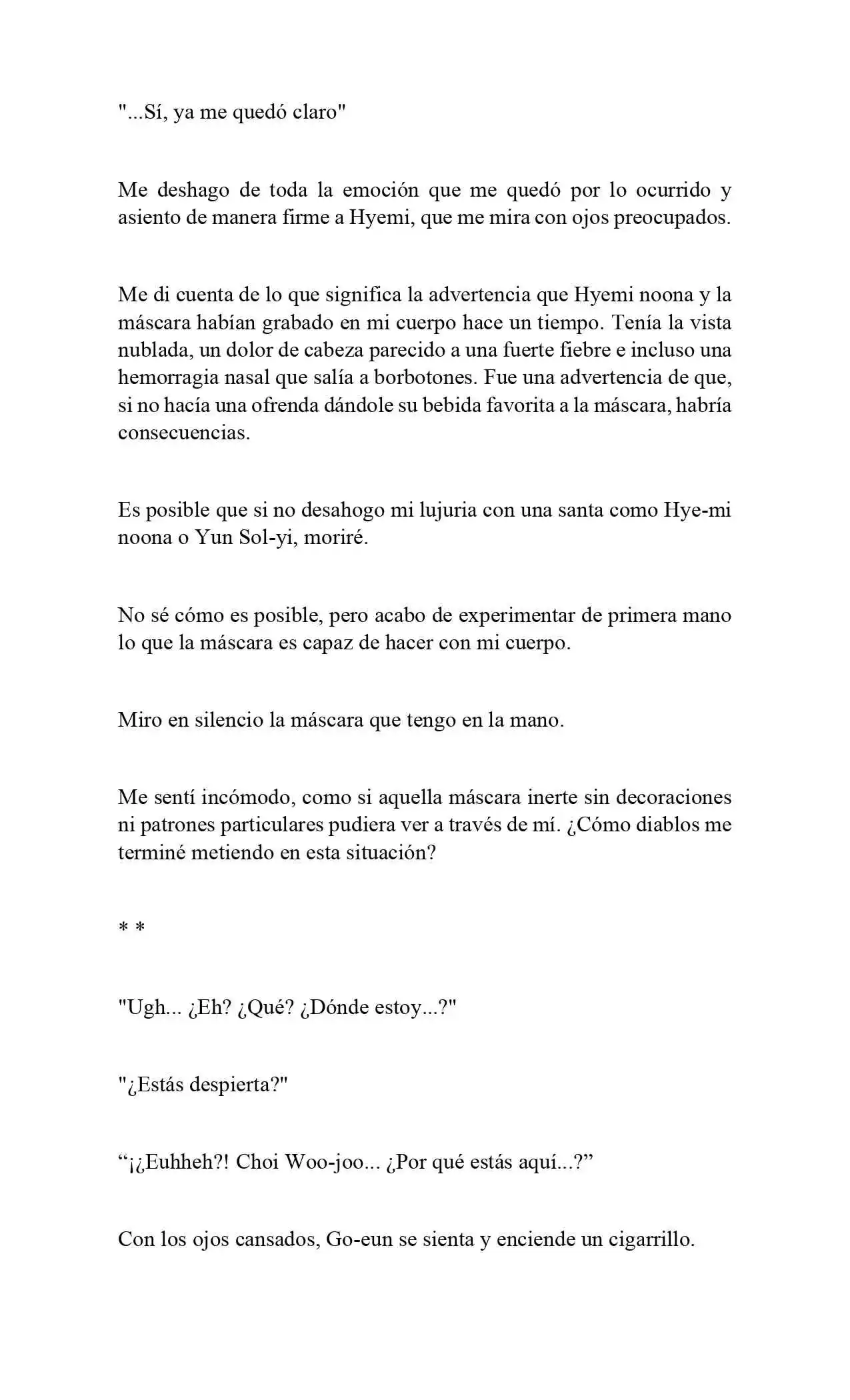 Encontré Una Máscara Que Convierte A Cualquier Mujer En Una Criatura Extraña (Novela) - Capítulo 10 - Página 5 - LectorTMOo