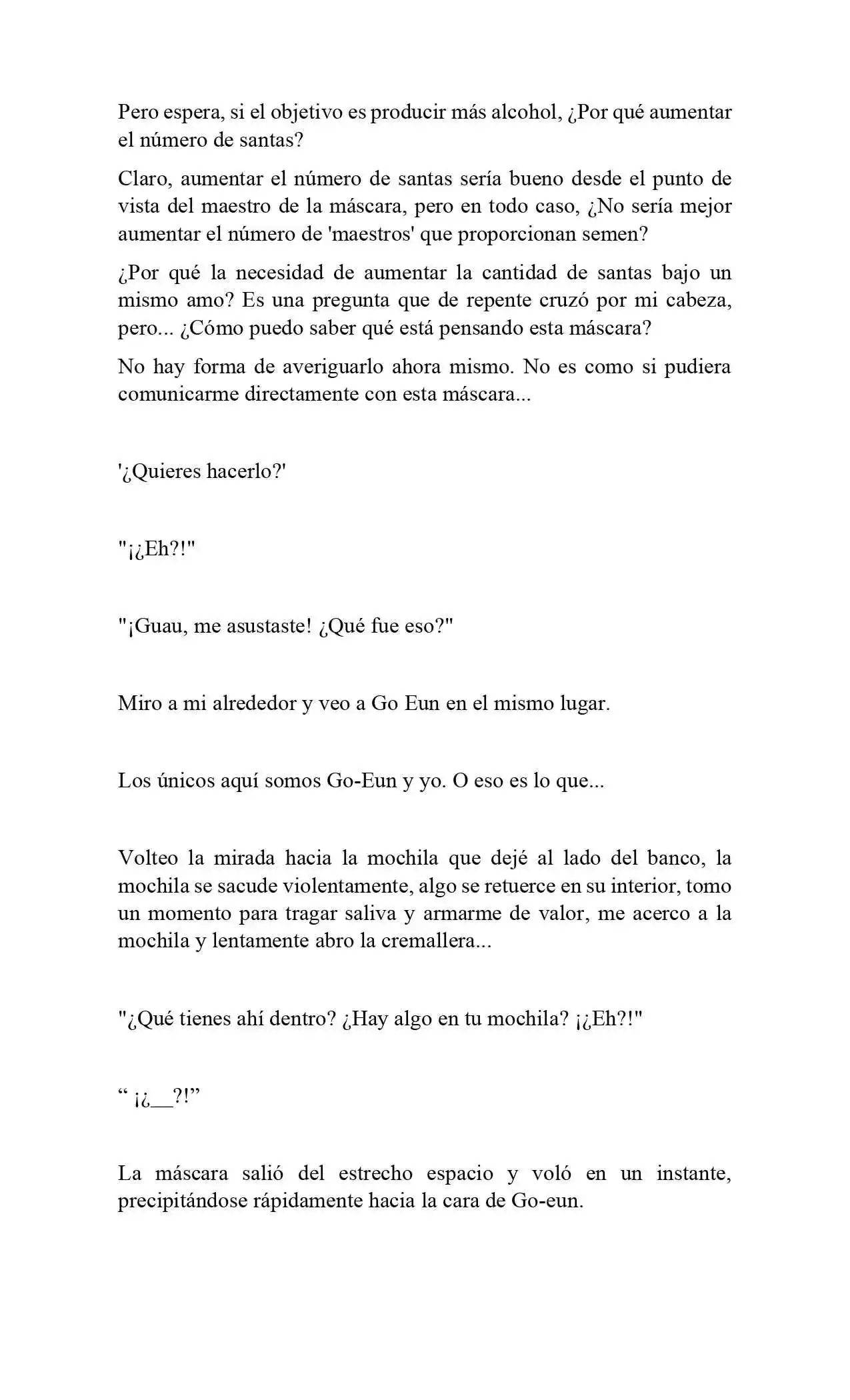 Encontré Una Máscara Que Convierte A Cualquier Mujer En Una Criatura Extraña (Novela) - Capítulo 10 - Página 9 - LectorTMOo