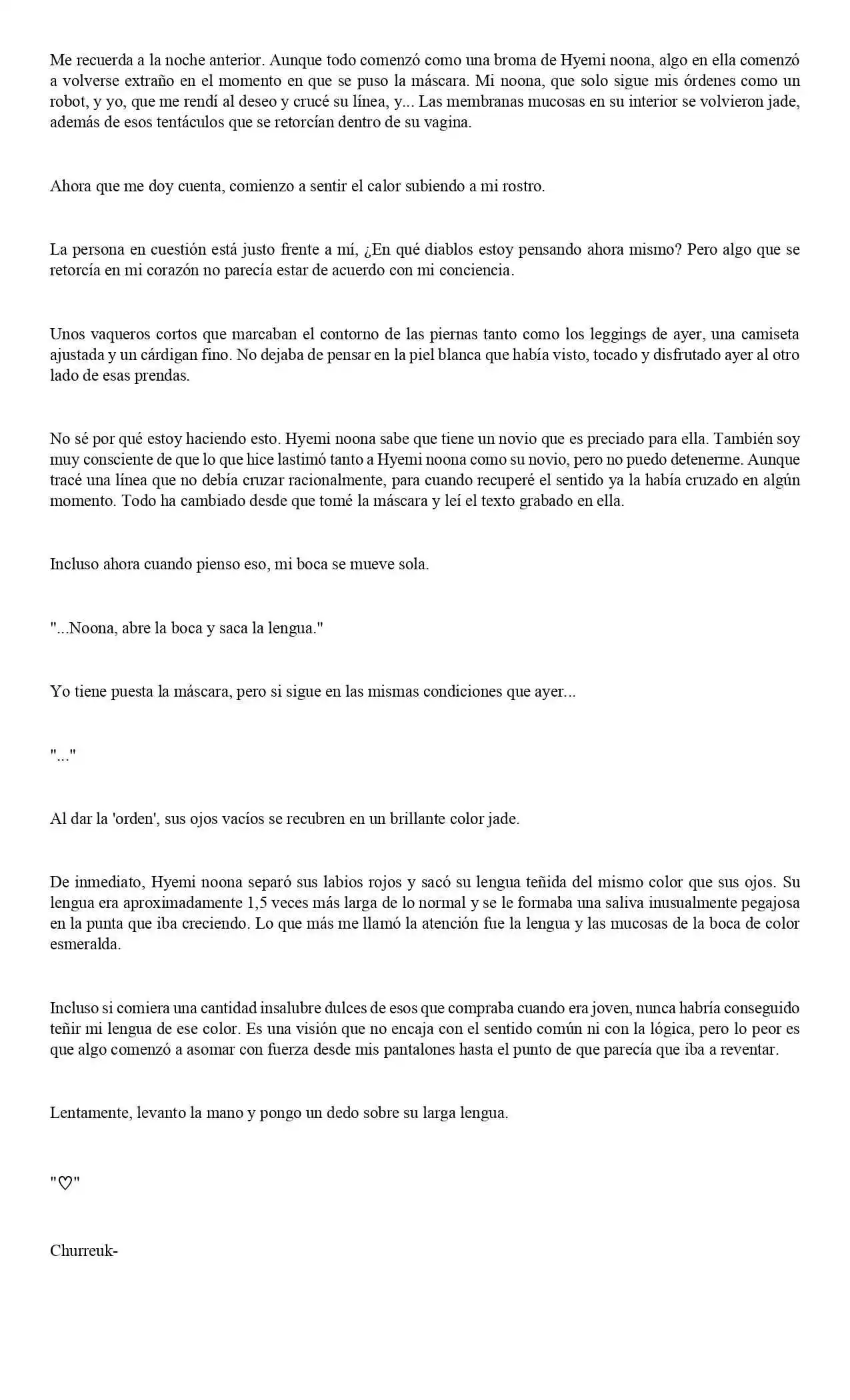 Encontré Una Máscara Que Convierte A Cualquier Mujer En Una Criatura Extraña (Novela) - Capítulo 2 - Página 3 - LectorTMOo