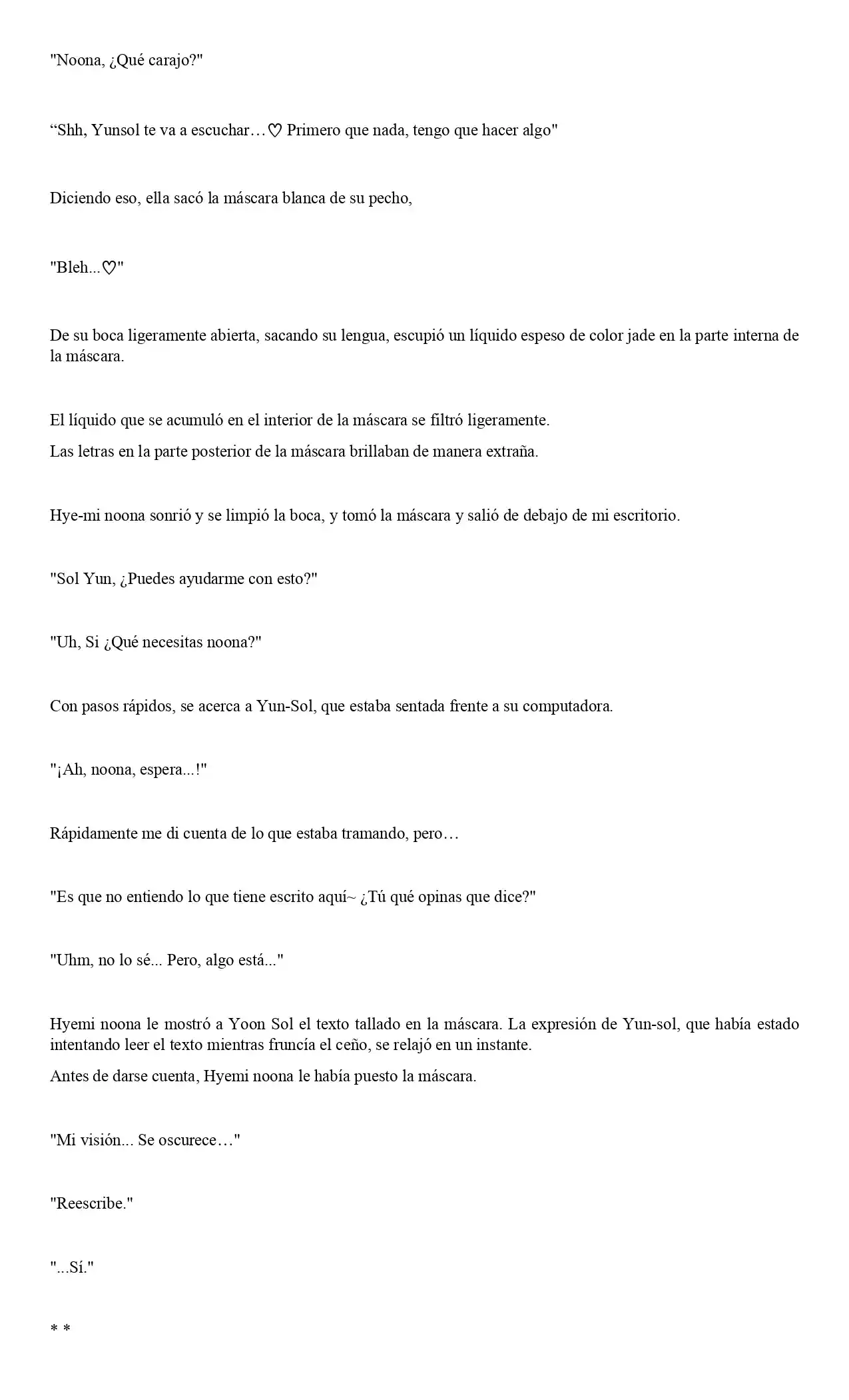 Encontré Una Máscara Que Convierte A Cualquier Mujer En Una Criatura Extraña (Novela) - Capítulo 2 - Página 7 - LectorTMOo