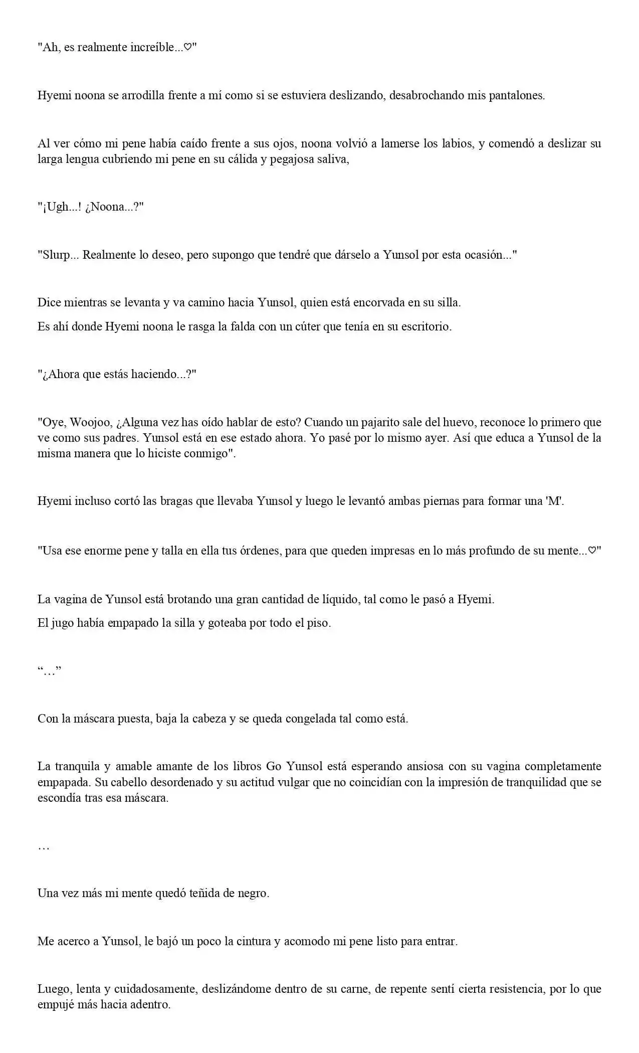 Encontré Una Máscara Que Convierte A Cualquier Mujer En Una Criatura Extraña (Novela) - Capítulo 3 - Página 4 - LectorTMOo