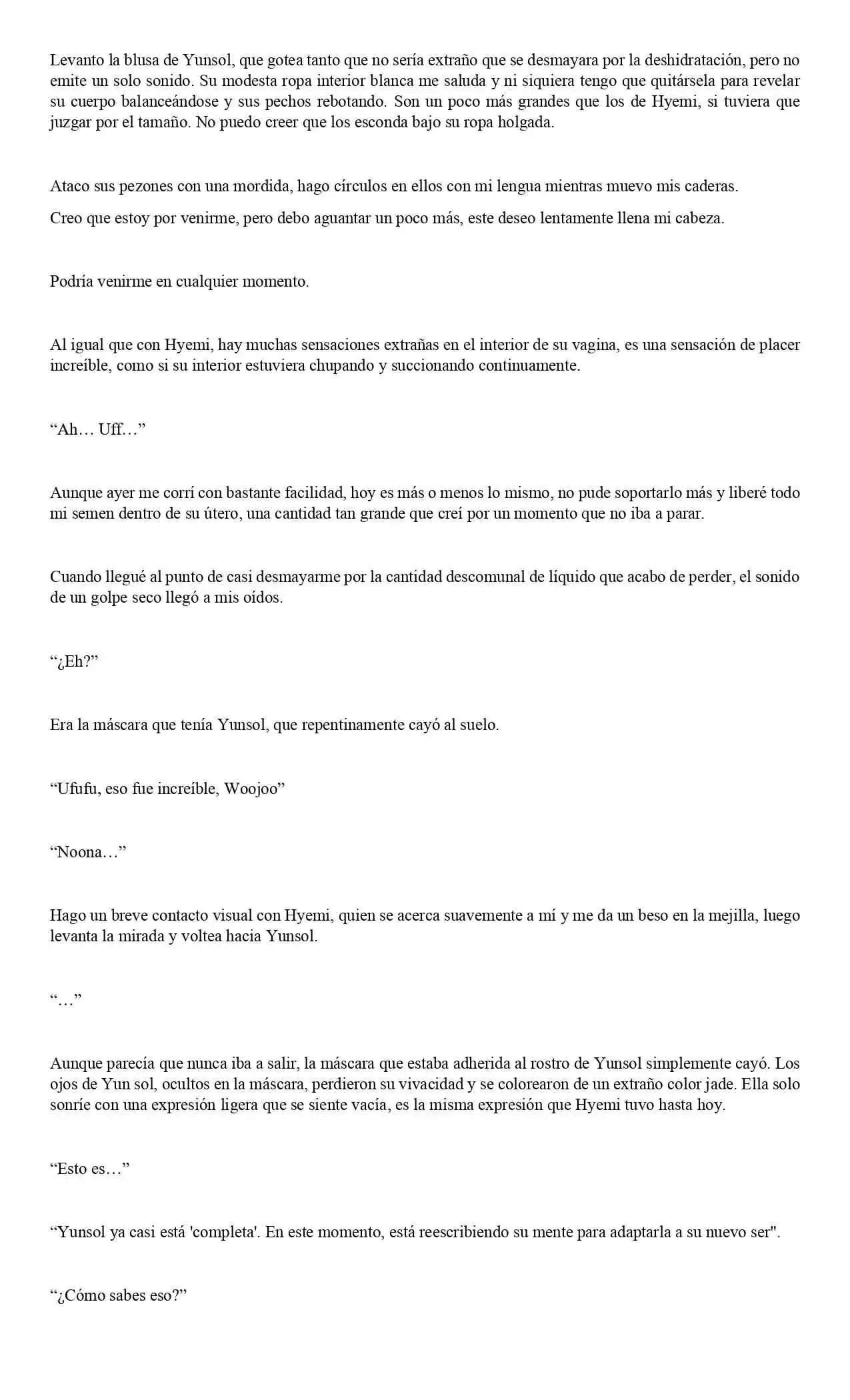 Encontré Una Máscara Que Convierte A Cualquier Mujer En Una Criatura Extraña (Novela) - Capítulo 3 - Página 6 - LectorTMOo