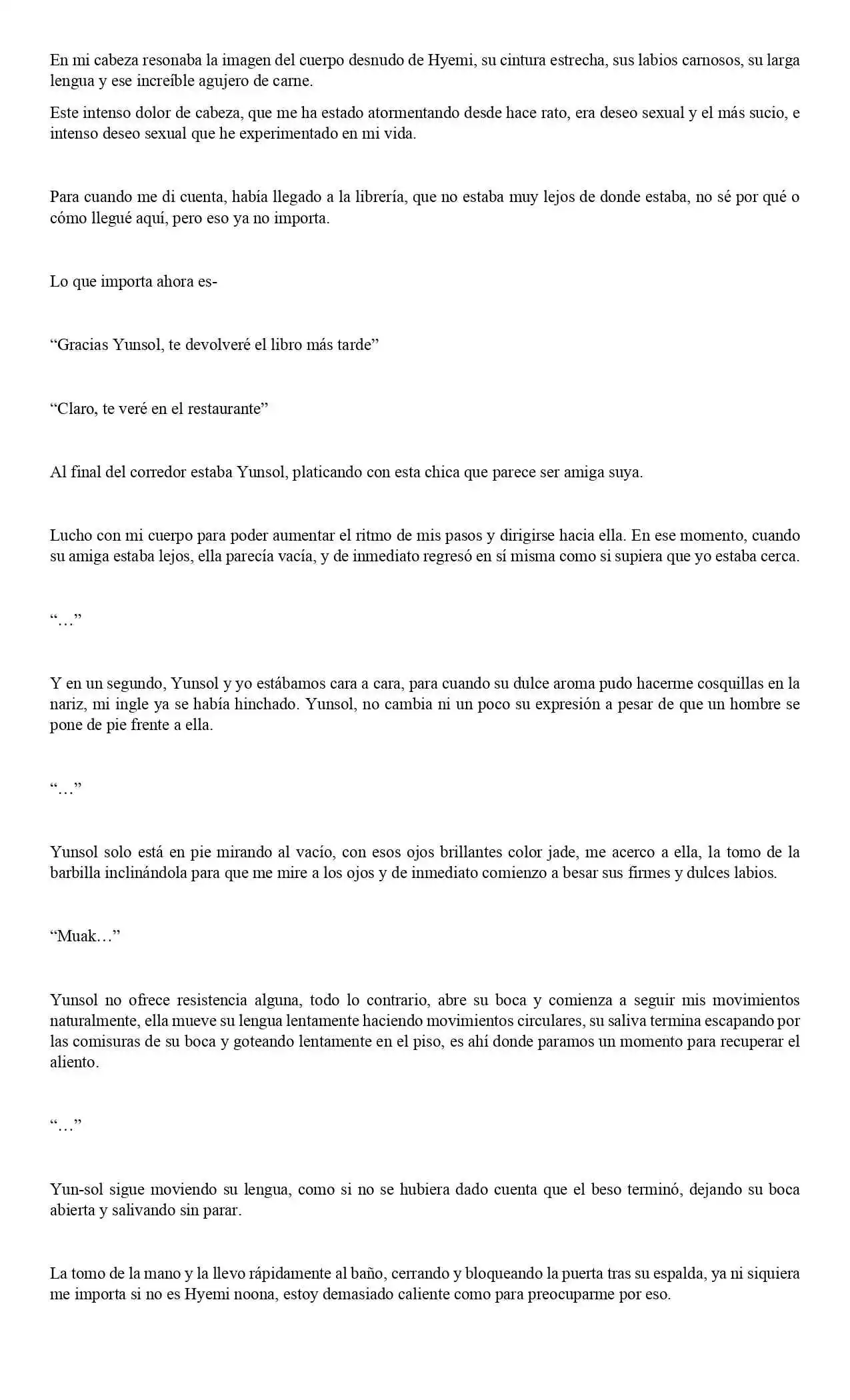 Encontré Una Máscara Que Convierte A Cualquier Mujer En Una Criatura Extraña (Novela) - Capítulo 4 - Página 6 - LectorTMOo