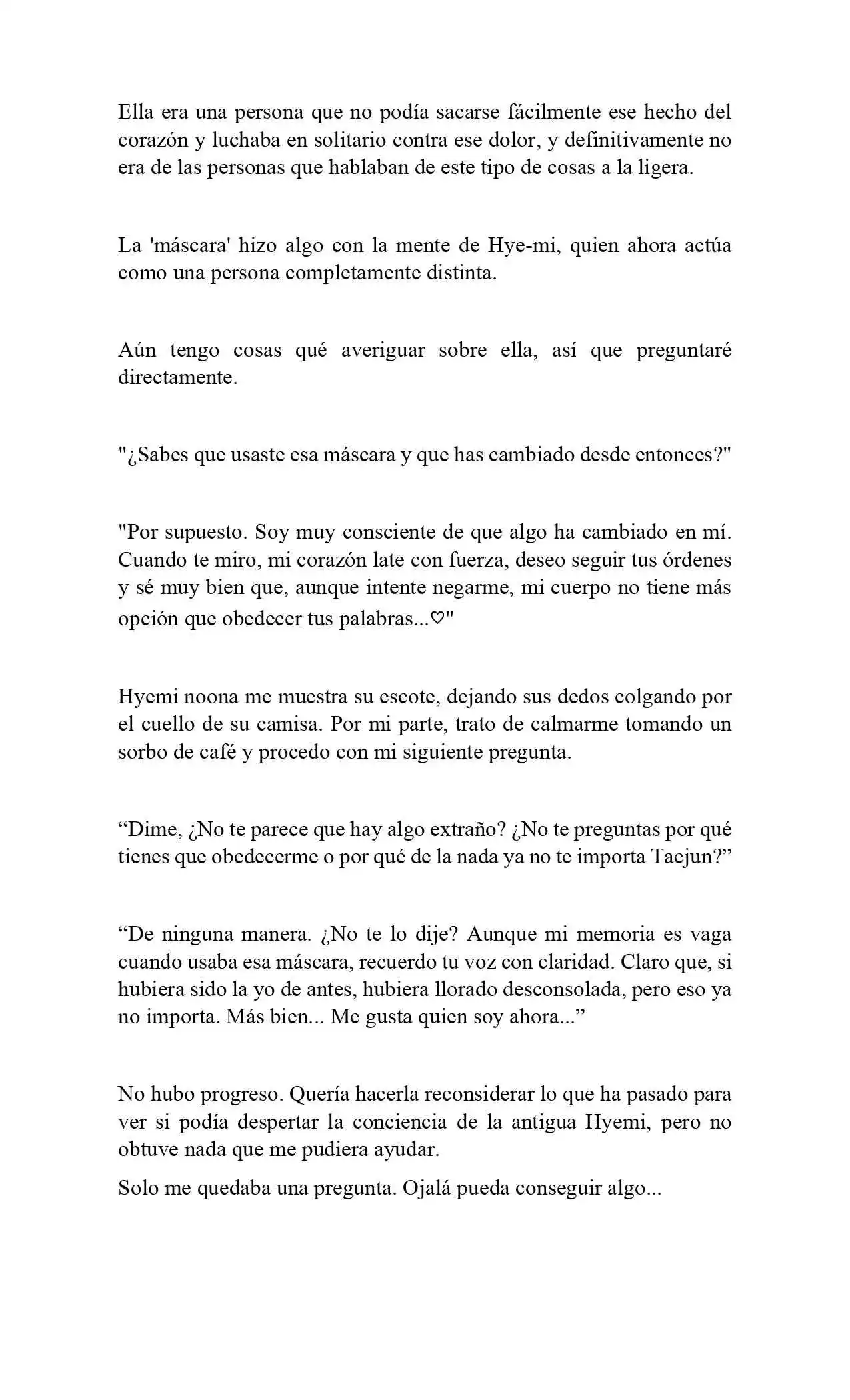 Encontré Una Máscara Que Convierte A Cualquier Mujer En Una Criatura Extraña (Novela) - Capítulo 7 - Página 5 - LectorTMOo