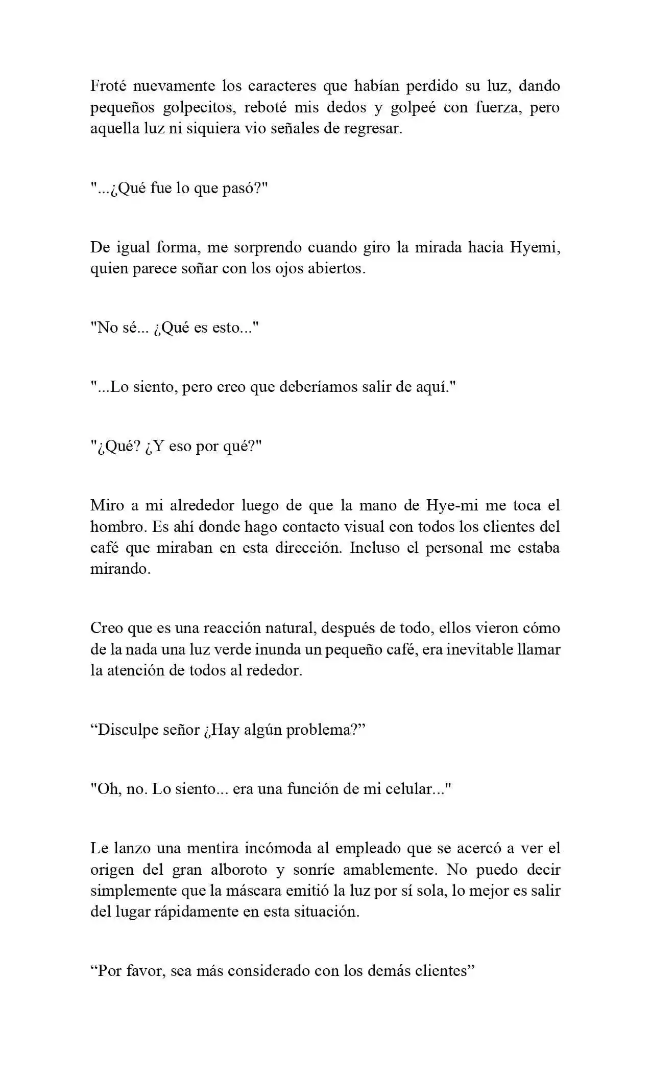 Encontré Una Máscara Que Convierte A Cualquier Mujer En Una Criatura Extraña (Novela) - Capítulo 7 - Página 8 - LectorTMOo