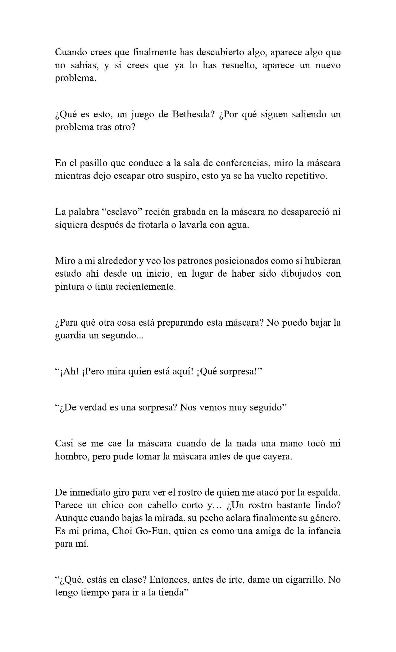 Encontré Una Máscara Que Convierte A Cualquier Mujer En Una Criatura Extraña (Novela) - Capítulo 7 - Página 10 - LectorTMOo