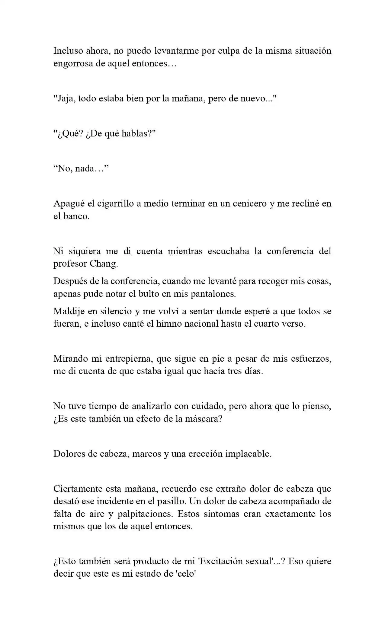 Encontré Una Máscara Que Convierte A Cualquier Mujer En Una Criatura Extraña (Novela) - Capítulo 8 - Página 7 - LectorTMOo