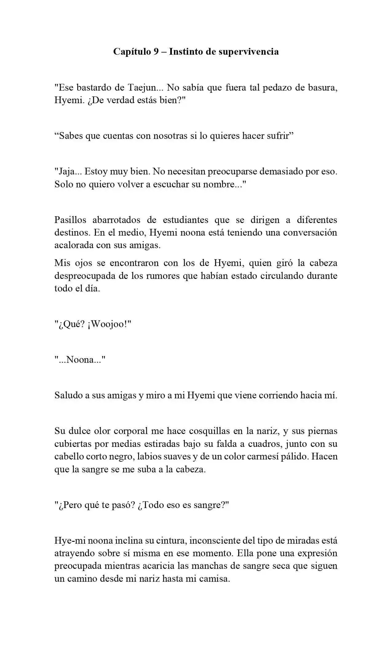 Encontré Una Máscara Que Convierte A Cualquier Mujer En Una Criatura Extraña (Novela) - Capítulo 9 - Página 2 - LectorTMOo