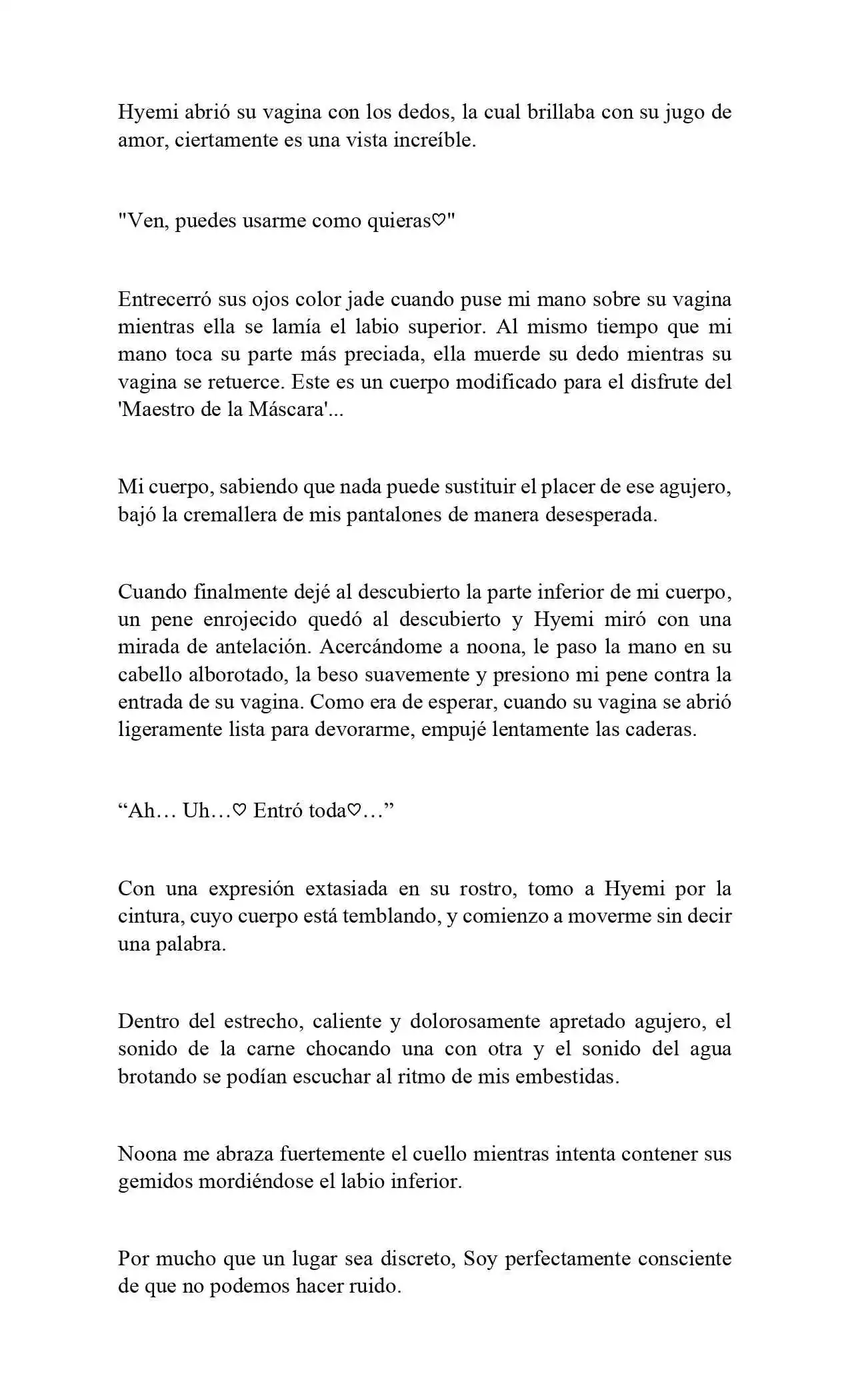 Encontré Una Máscara Que Convierte A Cualquier Mujer En Una Criatura Extraña (Novela) - Capítulo 9 - Página 4 - LectorTMOo