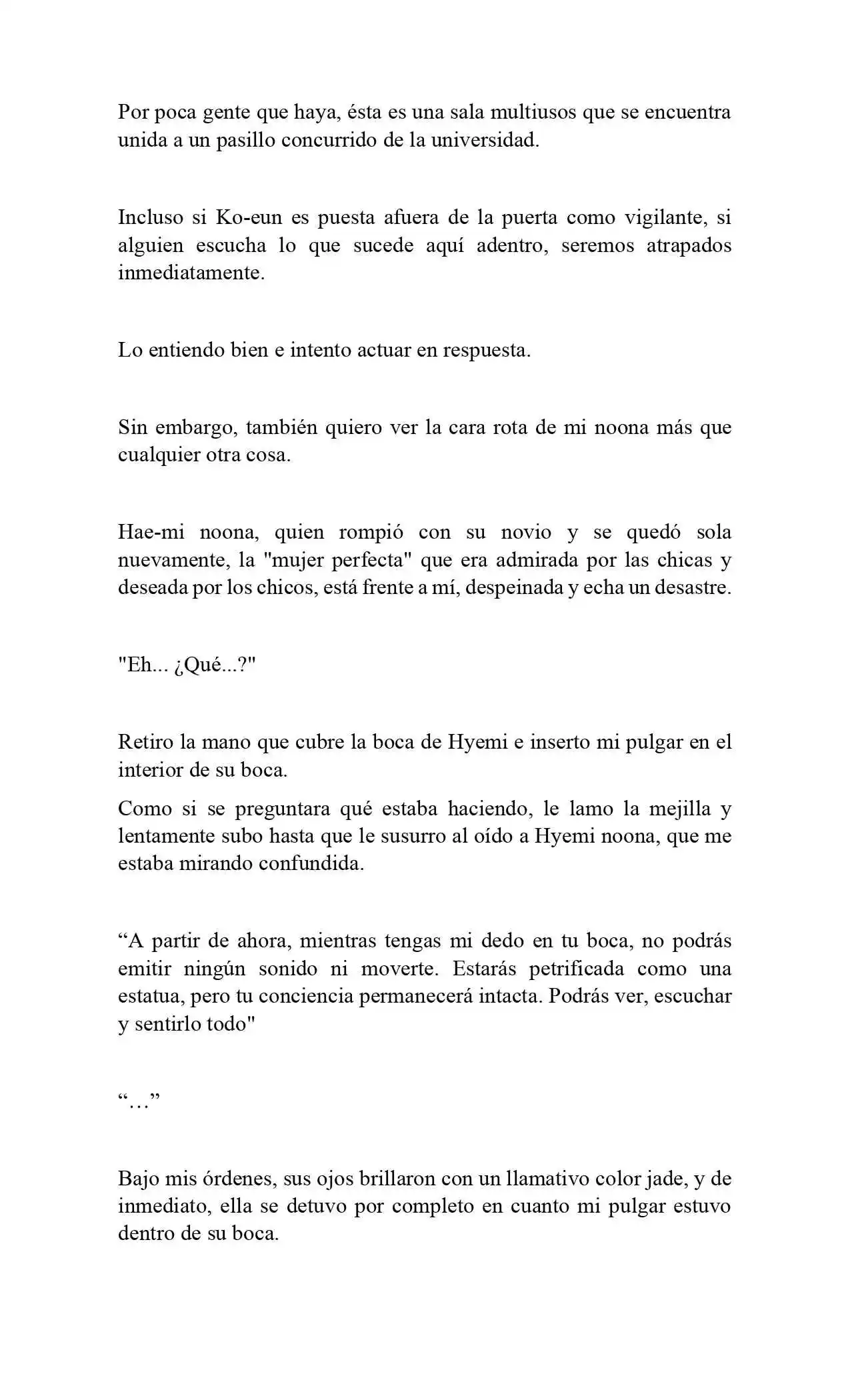 Encontré Una Máscara Que Convierte A Cualquier Mujer En Una Criatura Extraña (Novela) - Capítulo 9 - Página 5 - LectorTMOo