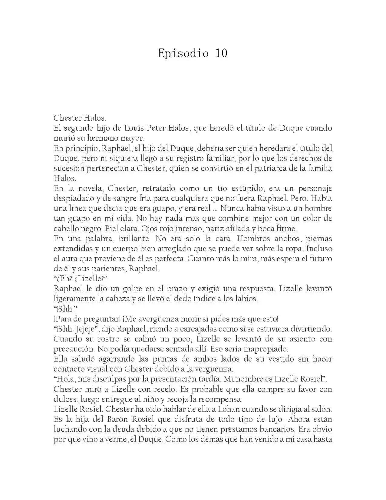 Encontre Un Esposo Cuando Encontre Al Protagonista Masculino (Novela) - Capítulo 10 - Página 1 - LectorTMOo