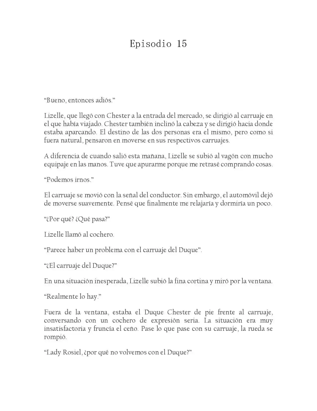 Encontre Un Esposo Cuando Encontre Al Protagonista Masculino (Novela) - Capítulo 15 - Página 1 - LectorTMOo