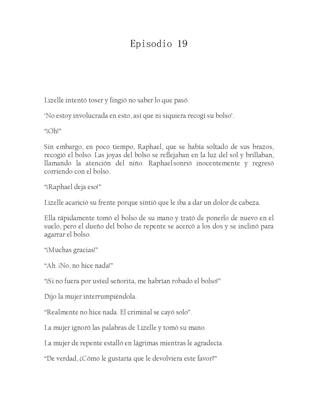 Encontre Un Esposo Cuando Encontre Al Protagonista Masculino (Novela) - Capítulo 19 - Página 1 - LectorTMOo