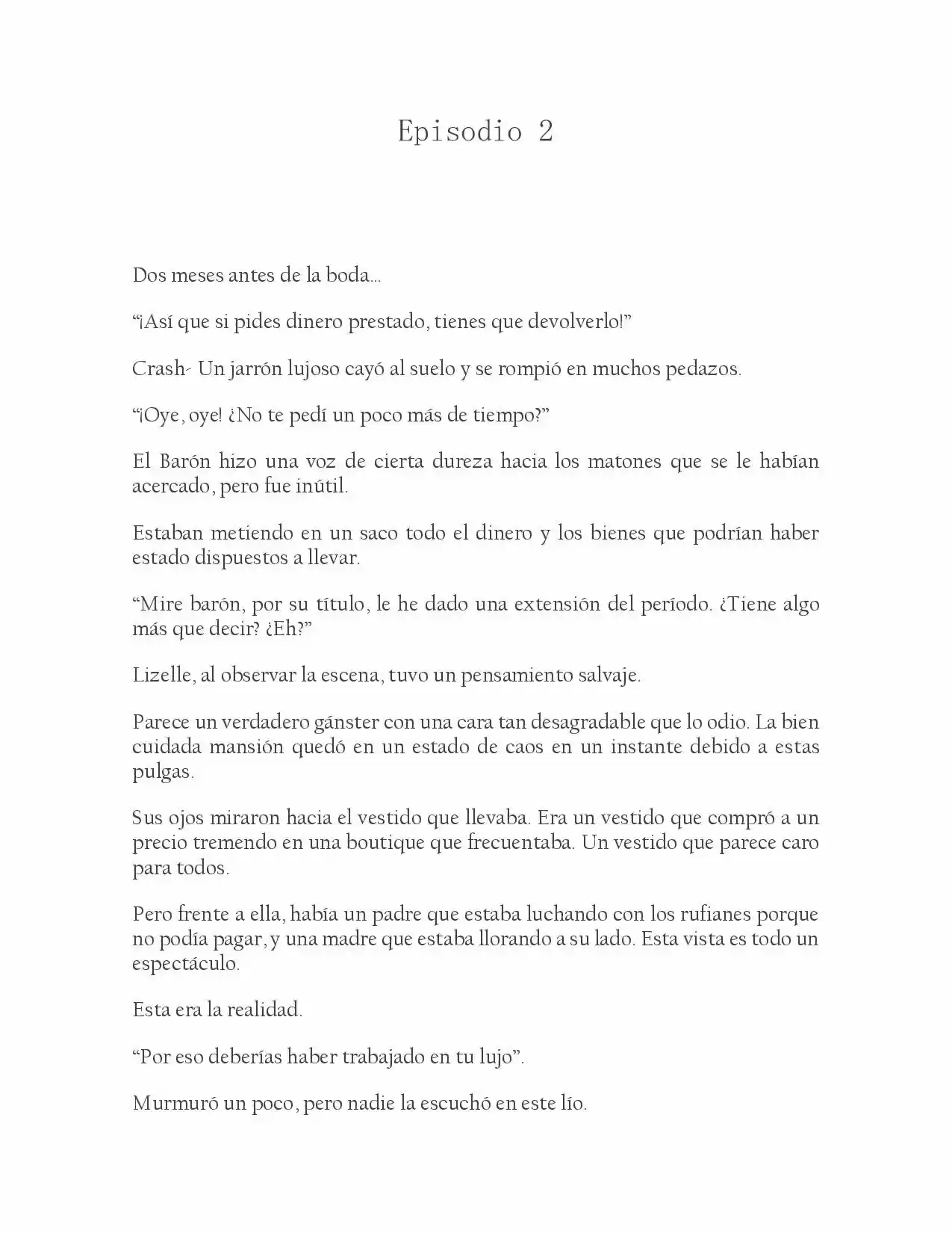Encontre Un Esposo Cuando Encontre Al Protagonista Masculino (Novela) - Capítulo 2 - Página 2 - LectorTMOo