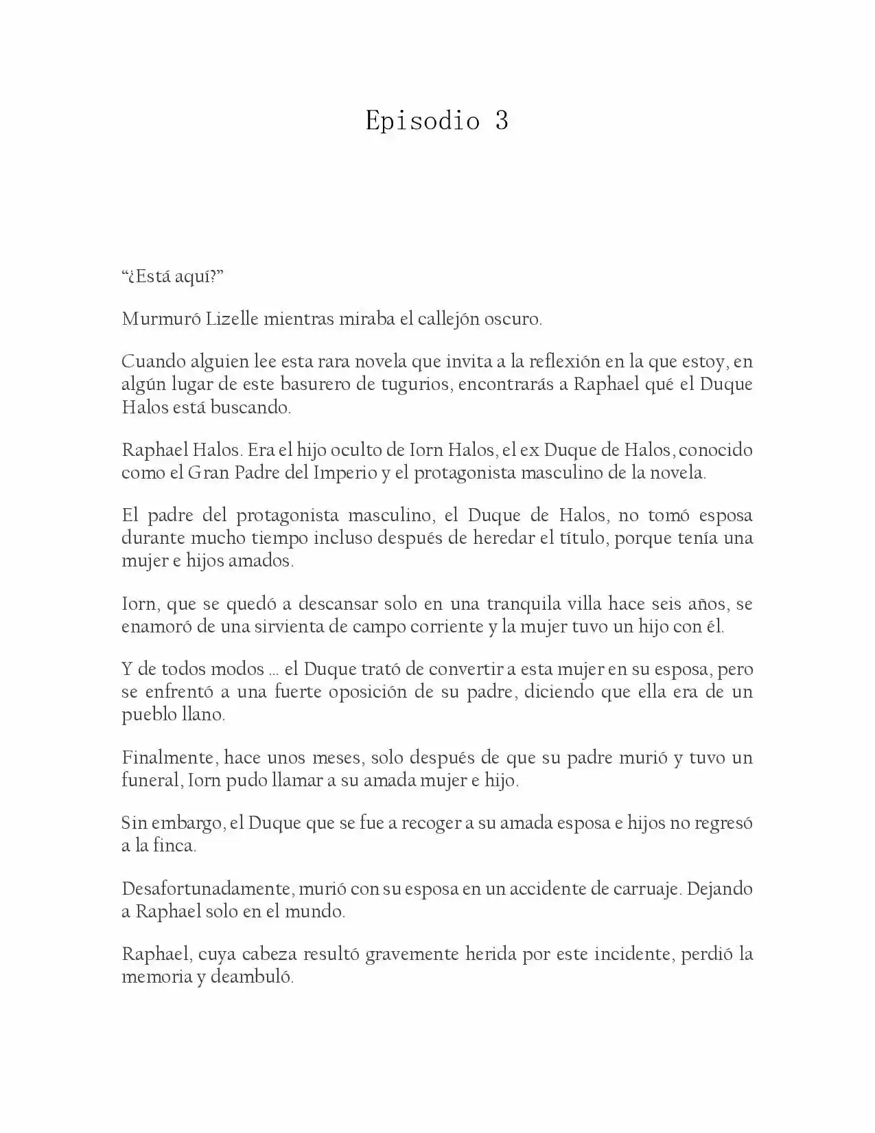 Encontre Un Esposo Cuando Encontre Al Protagonista Masculino (Novela) - Capítulo 3 - Página 1 - LectorTMOo