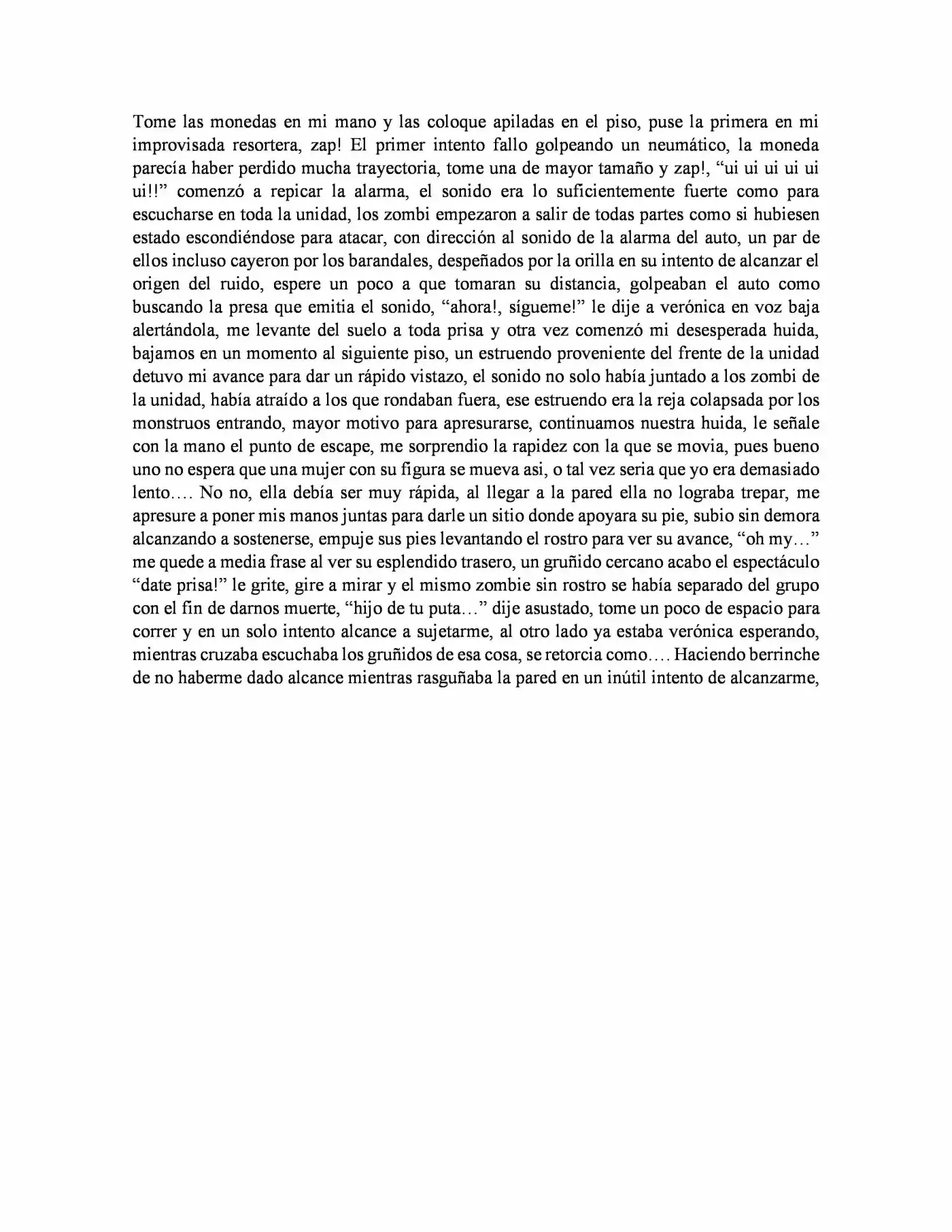 End Road To Survive (Novela) - Capítulo 4 - Página 5 - LectorTMOo