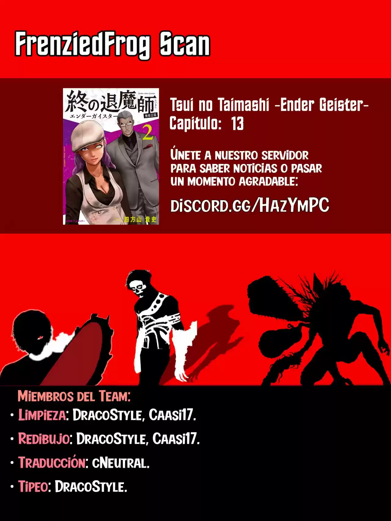 Ender Geister - Capítulo 13 - Página 1 - LectorTMOo