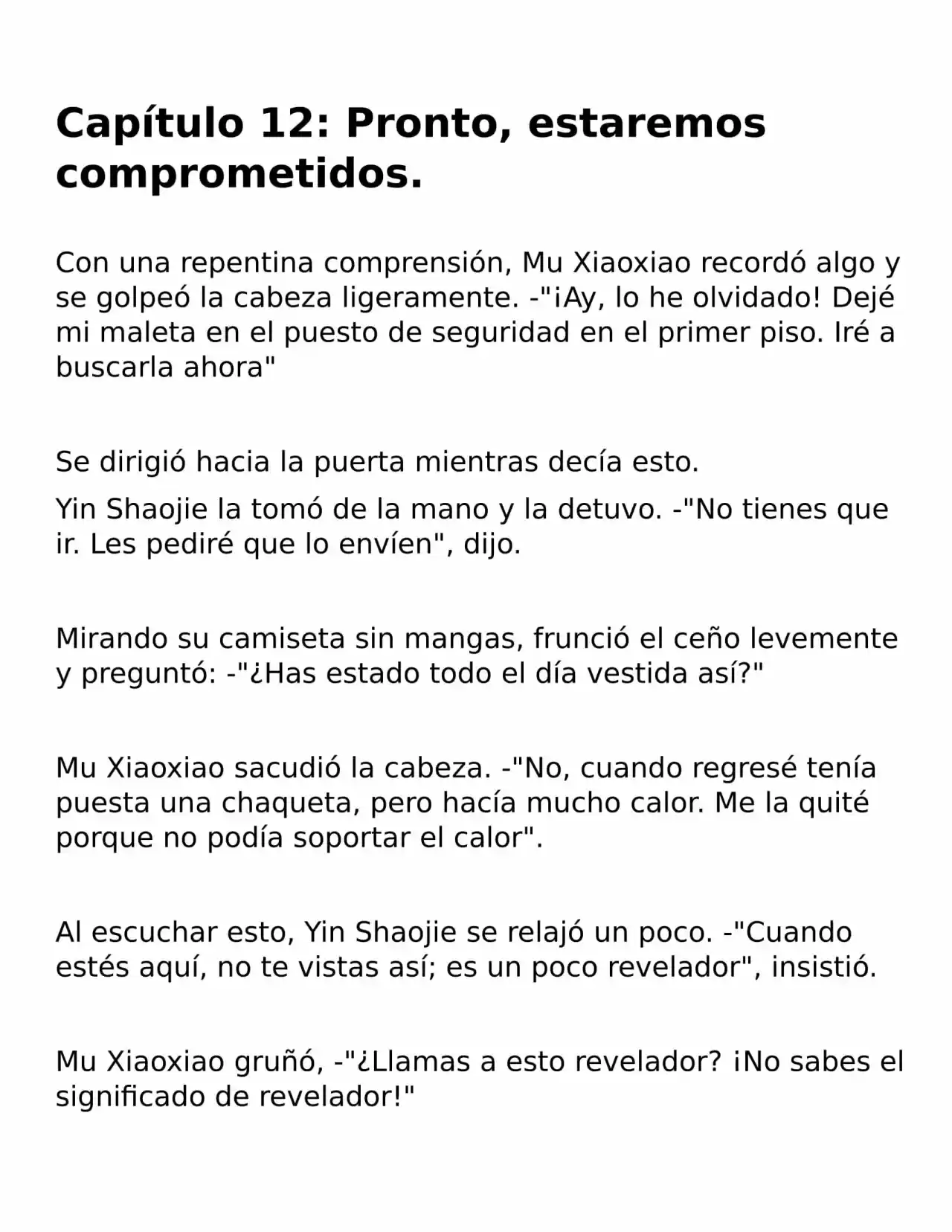 Endless Pampering Only For You (Novela) - Capítulo 12 - Página 1 - LectorTMOo