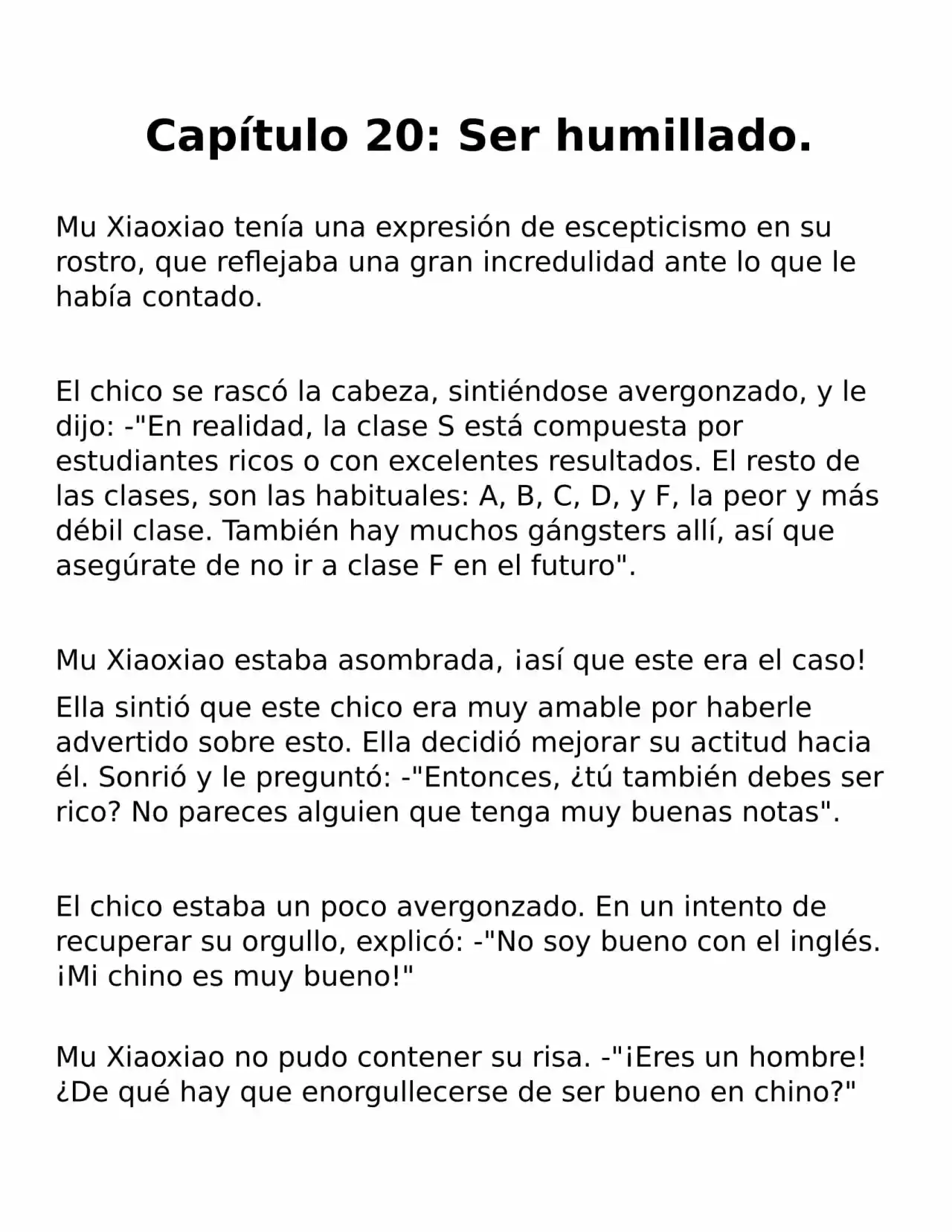 Endless Pampering Only For You (Novela) - Capítulo 20 - Página 1 - LectorTMOo