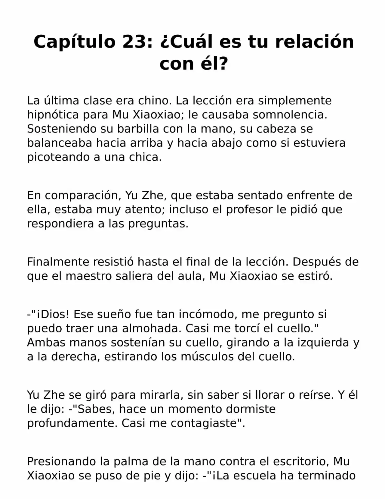Endless Pampering Only For You (Novela) - Capítulo 23 - Página 1 - LectorTMOo