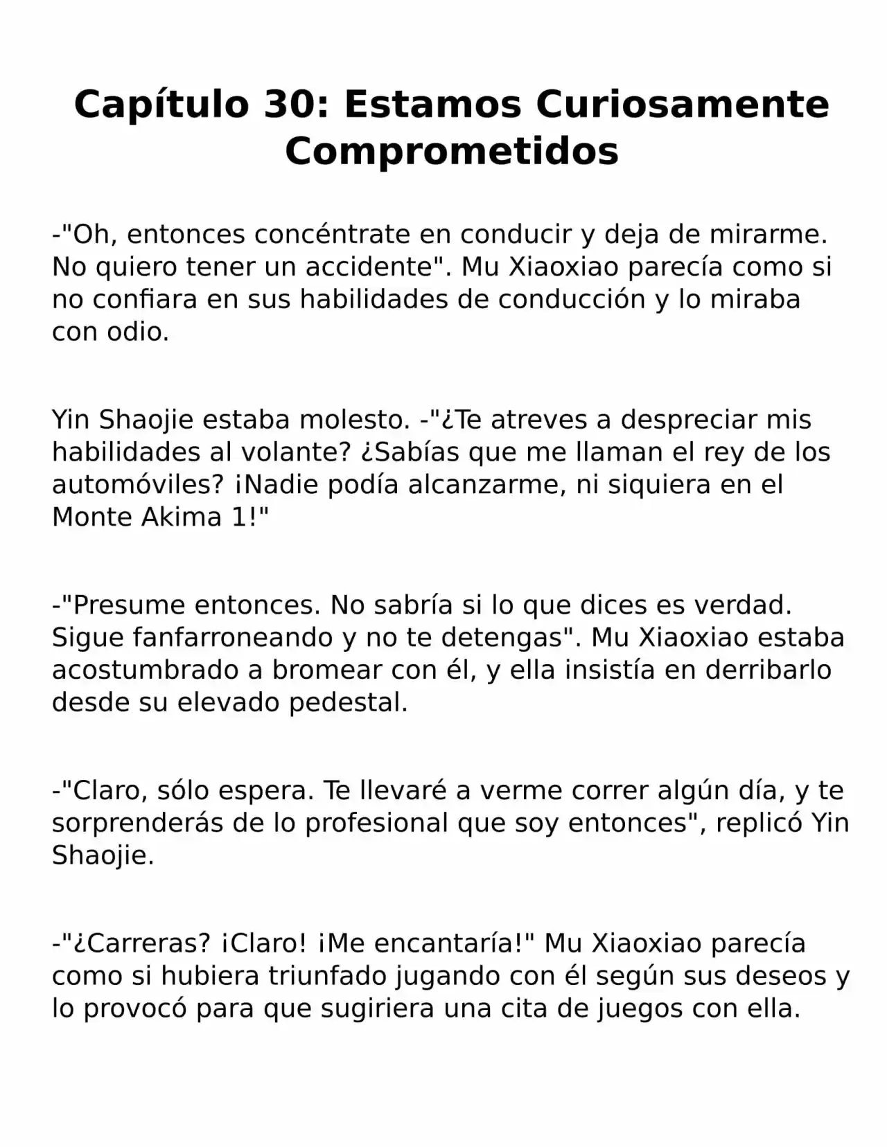Endless Pampering Only For You (Novela) - Capítulo 30 - Página 1 - LectorTMOo