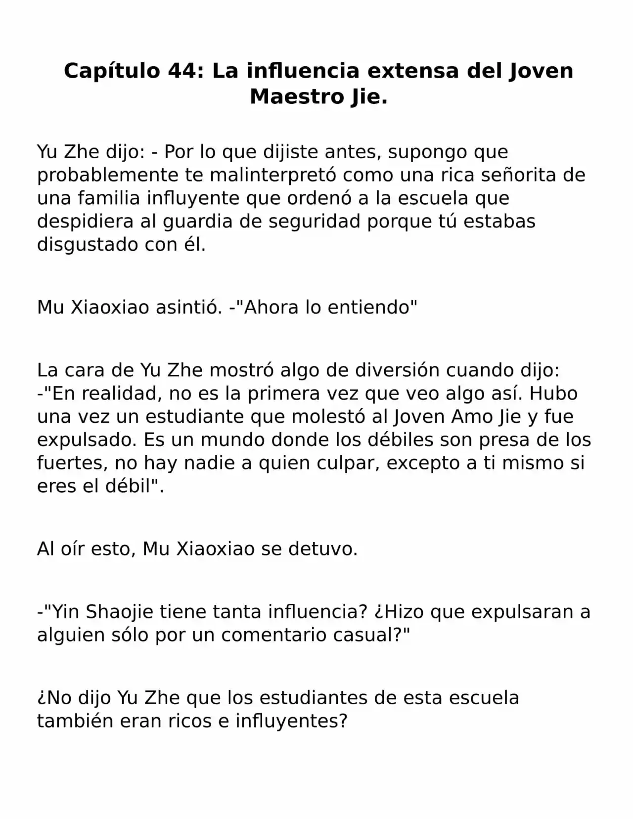 Endless Pampering Only For You (Novela) - Capítulo 44 - Página 1 - LectorTMOo