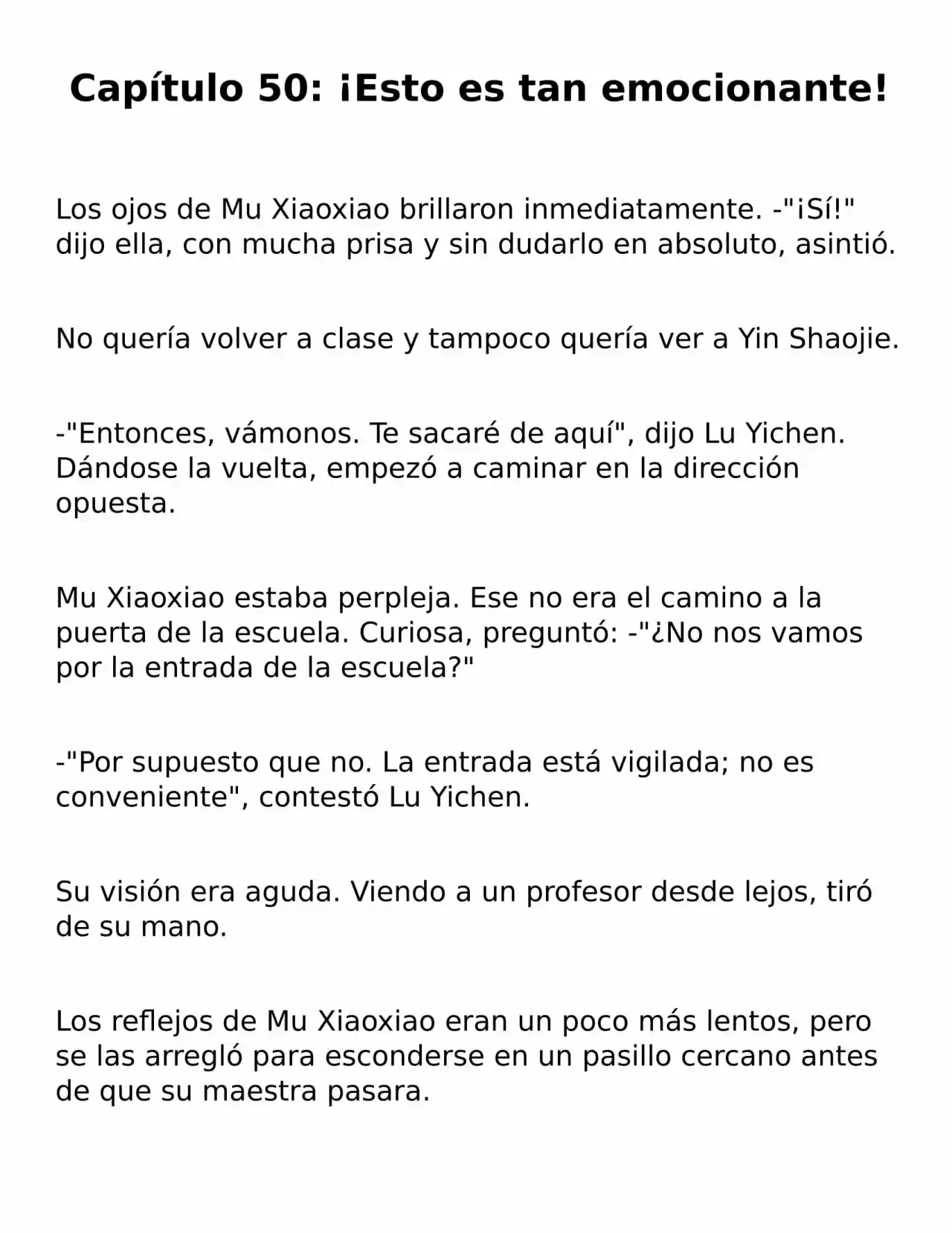 Endless Pampering Only For You (Novela) - Capítulo 50 - Página 1 - LectorTMOo