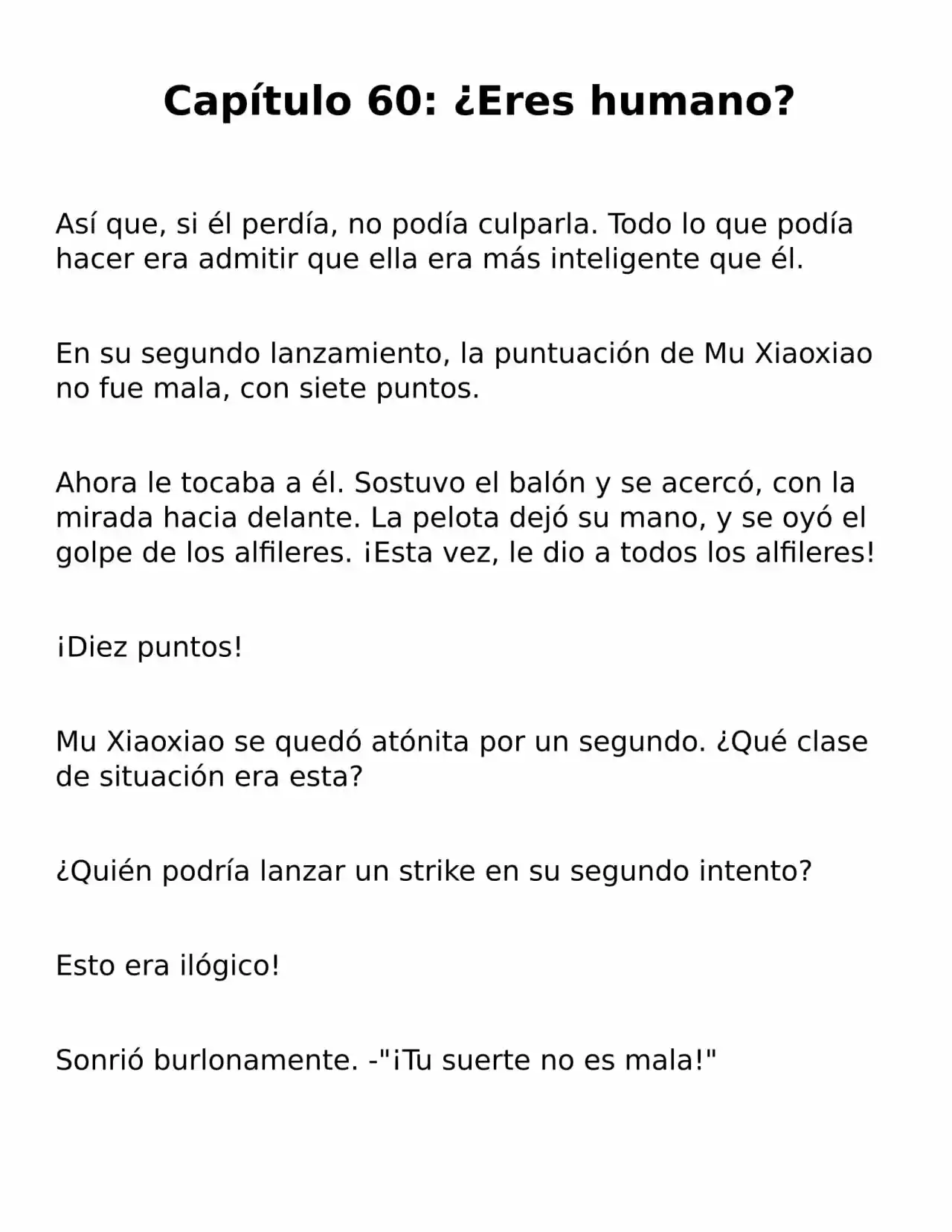Endless Pampering Only For You (Novela) - Capítulo 60 - Página 1 - LectorTMOo