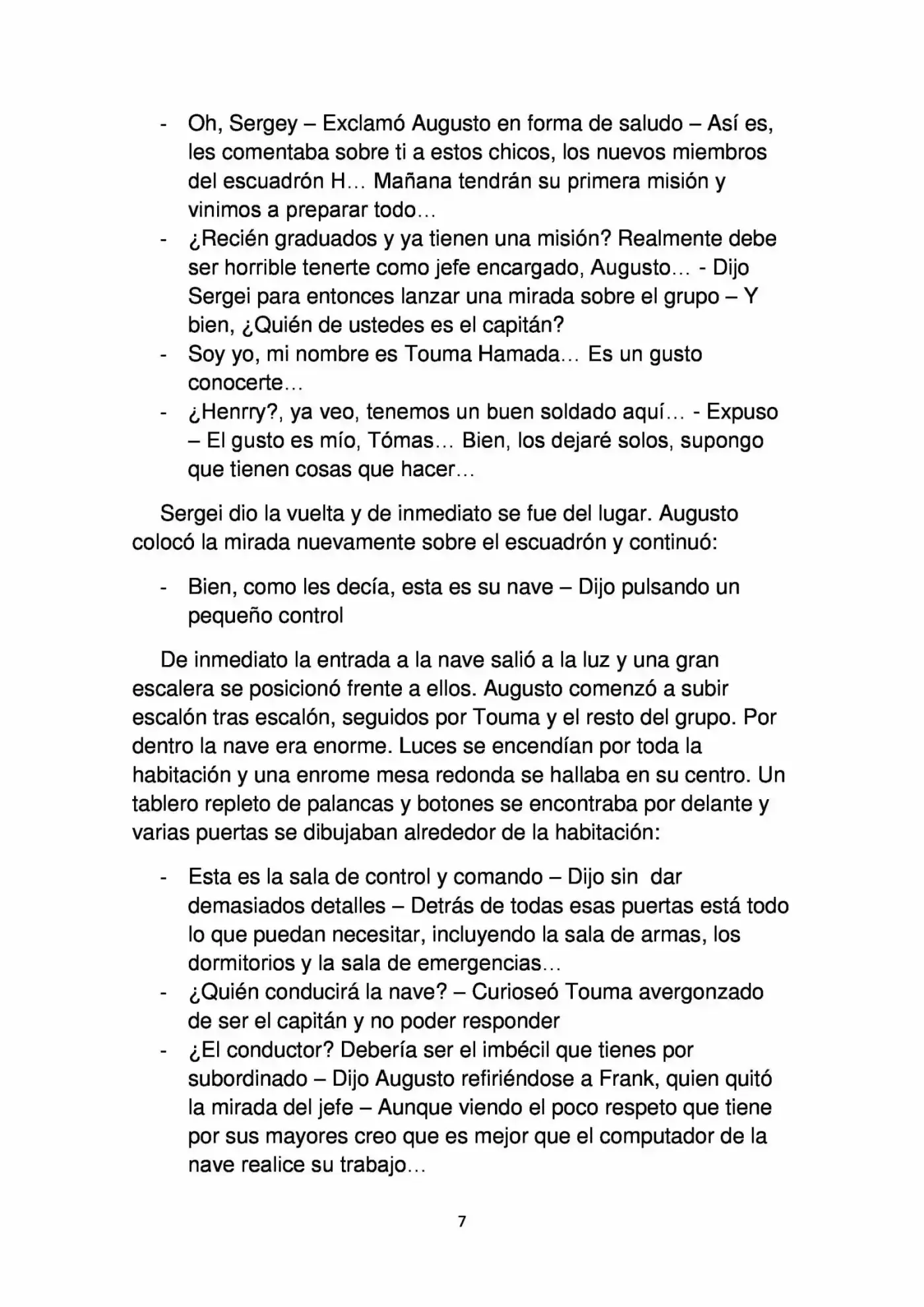 Energía X (Novela) - Capítulo 1 - Página 7 - LectorTMOo