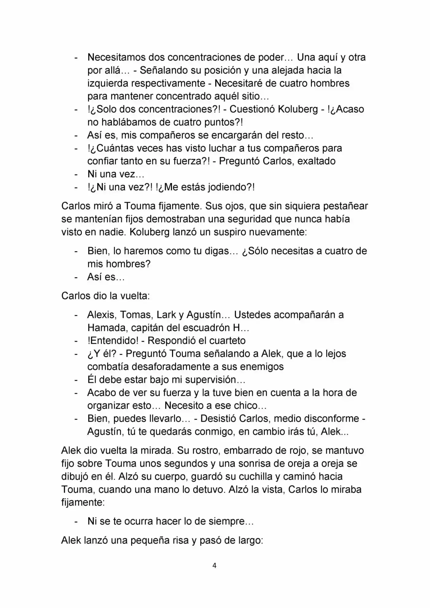Energía X (Novela) - Capítulo 10 - Página 4 - LectorTMOo