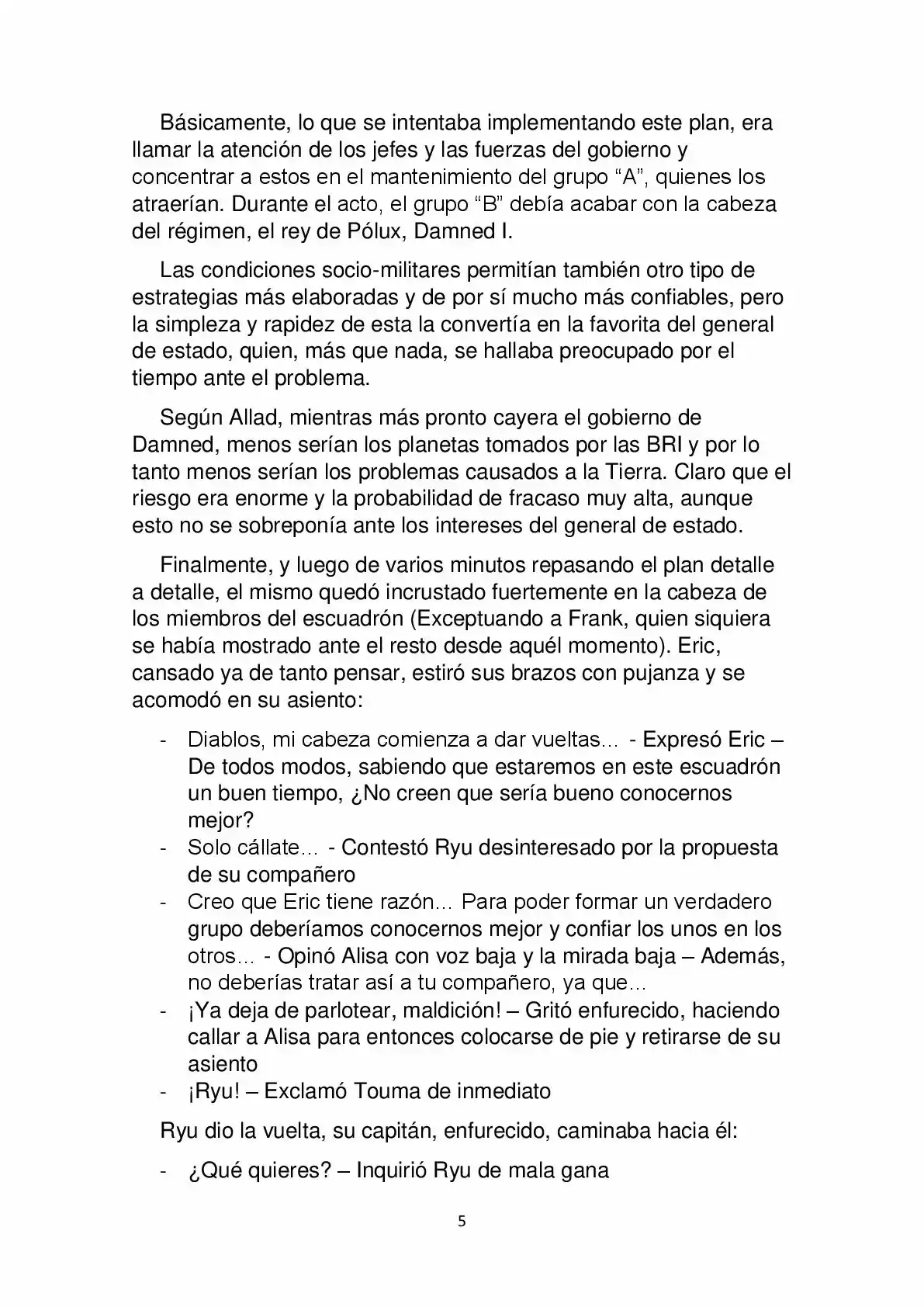 Energía X (Novela) - Capítulo 2 - Página 5 - LectorTMOo