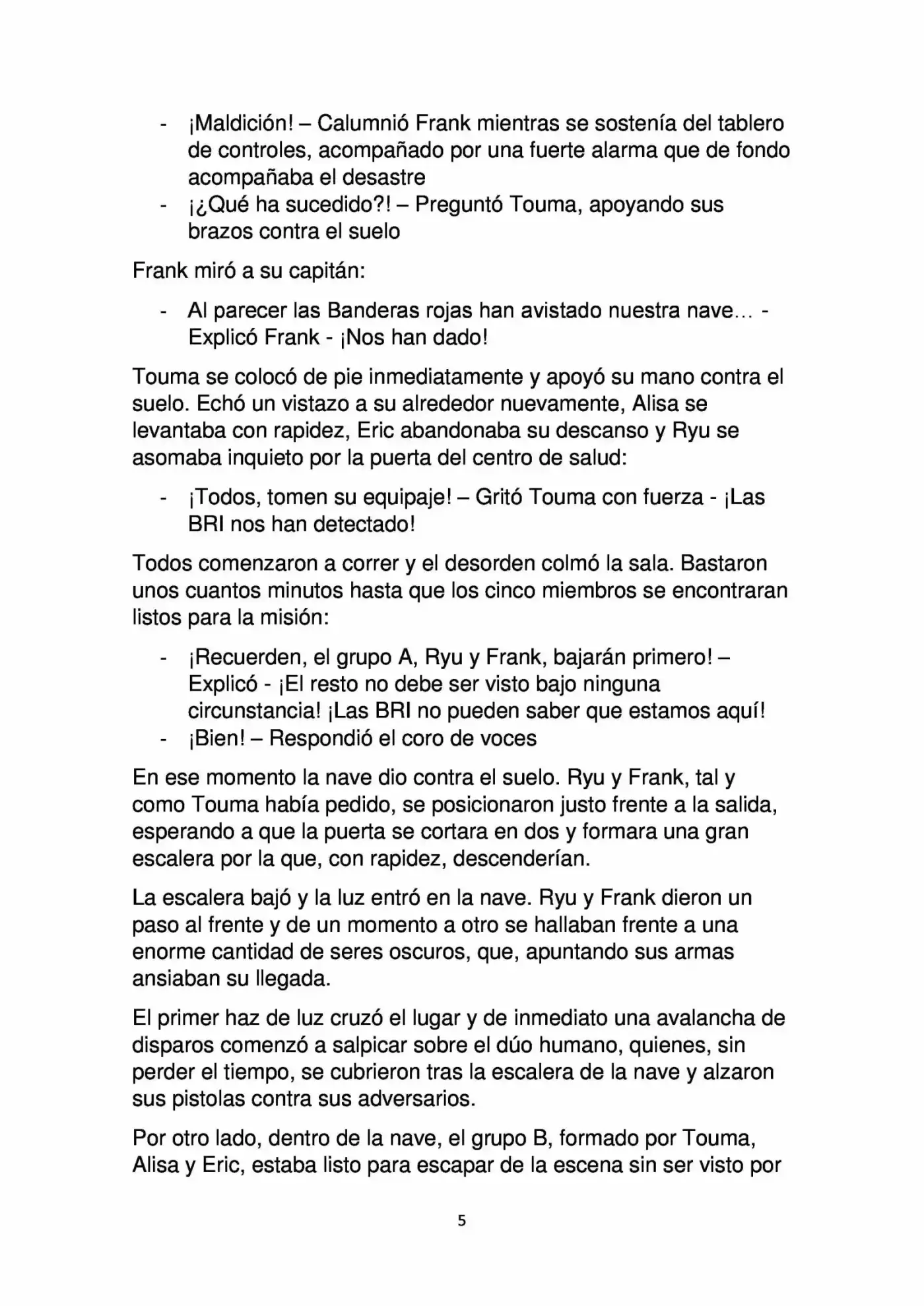 Energía X (Novela) - Capítulo 3 - Página 5 - LectorTMOo