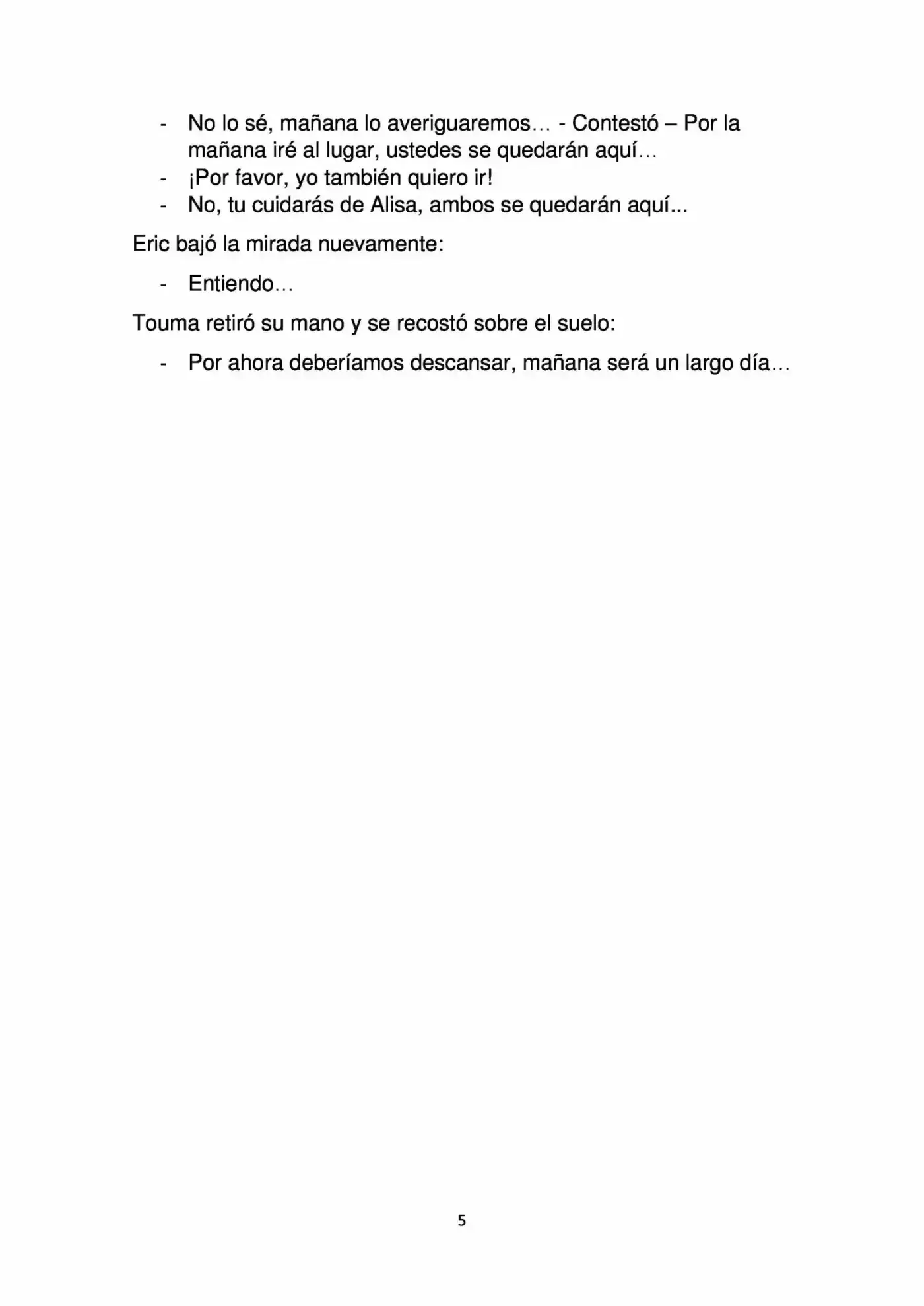 Energía X (Novela) - Capítulo 4 - Página 5 - LectorTMOo