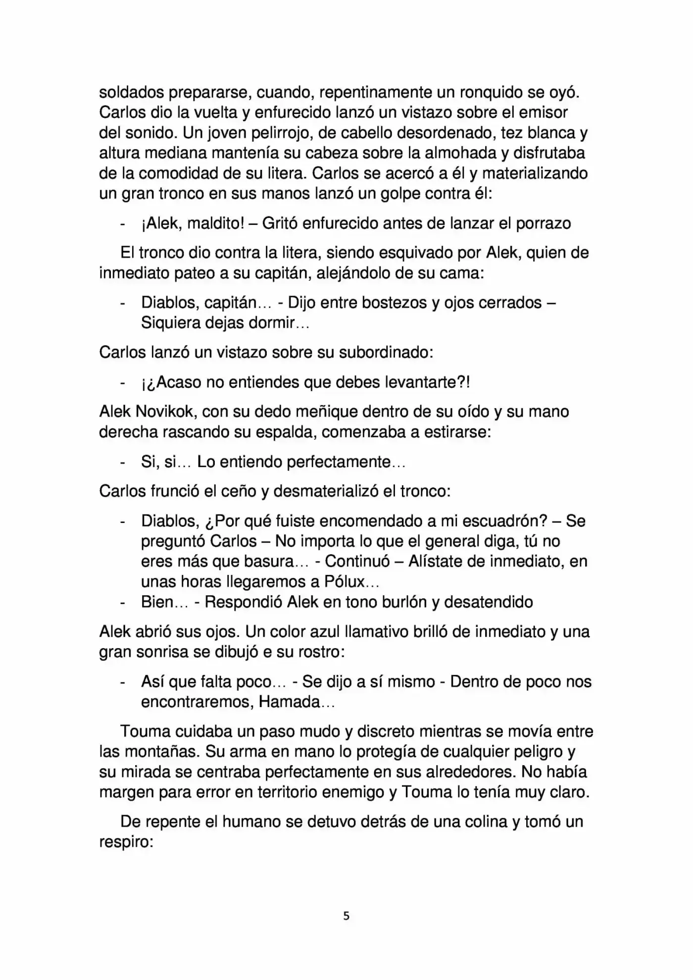 Energía X (Novela) - Capítulo 5 - Página 5 - LectorTMOo