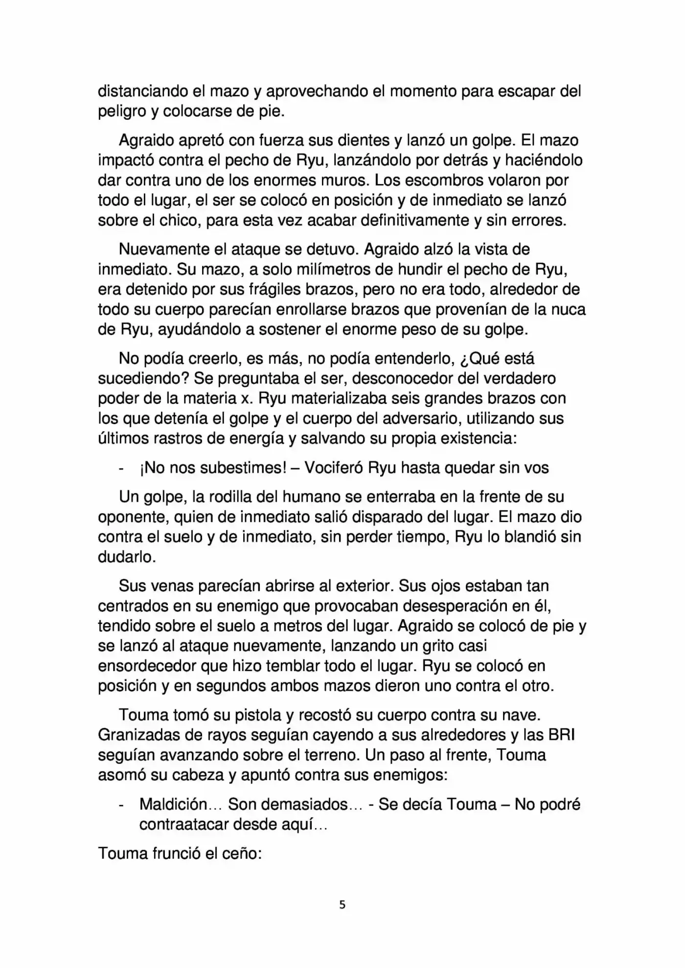 Energía X (Novela) - Capítulo 7 - Página 5 - LectorTMOo