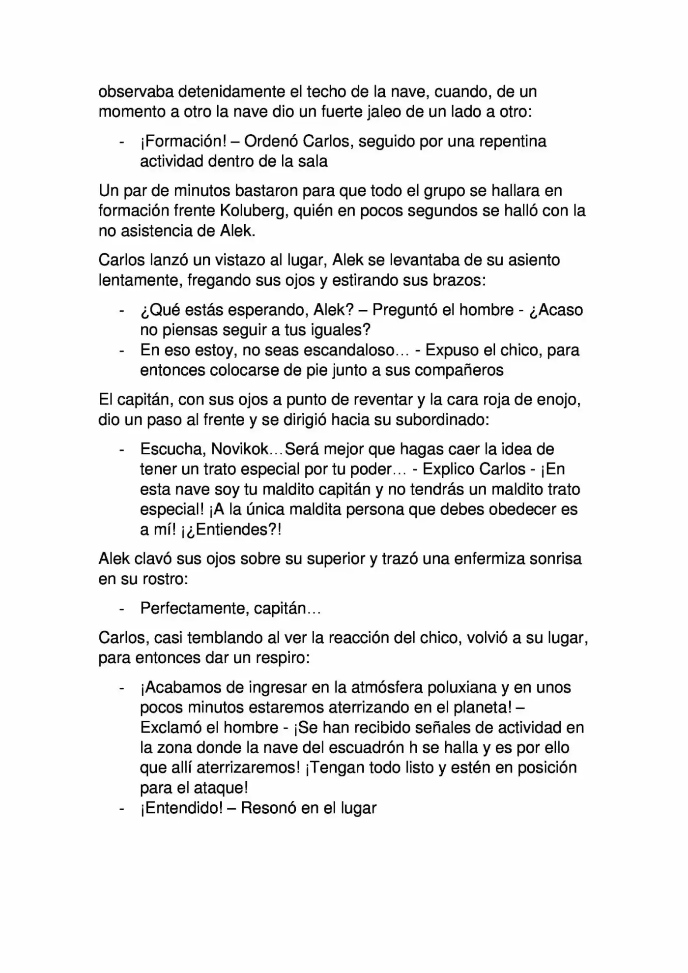 Energía X (Novela) - Capítulo 8 - Página 5 - LectorTMOo