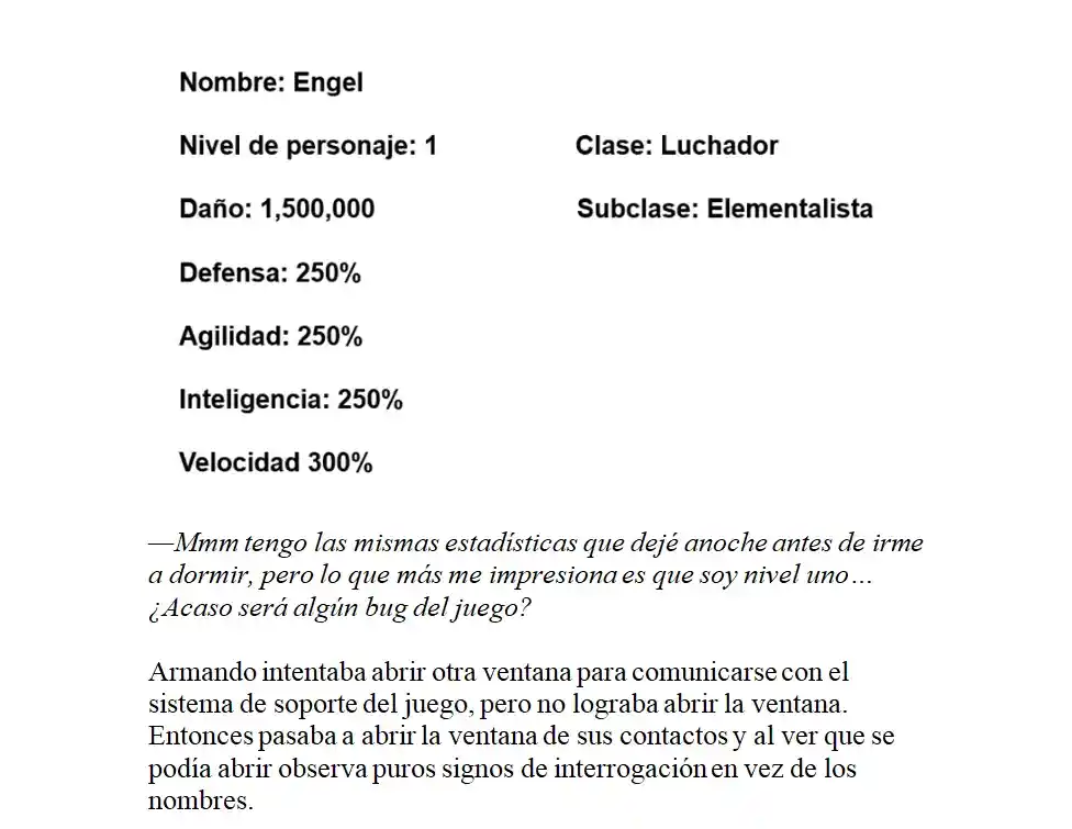Engel, El Jugador Con Poderes Ilimitados. (Novela) - Capítulo 1 - Página 5 - LectorTMOo