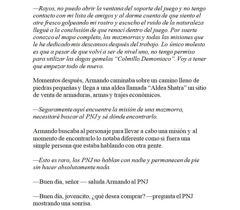 Engel, El Jugador Con Poderes Ilimitados. (Novela) - Capítulo 1 - Página 6 - LectorTMOo