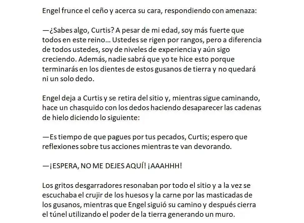 Engel, El Jugador Con Poderes Ilimitados. (Novela) - Capítulo 11 - Página 5 - LectorTMOo
